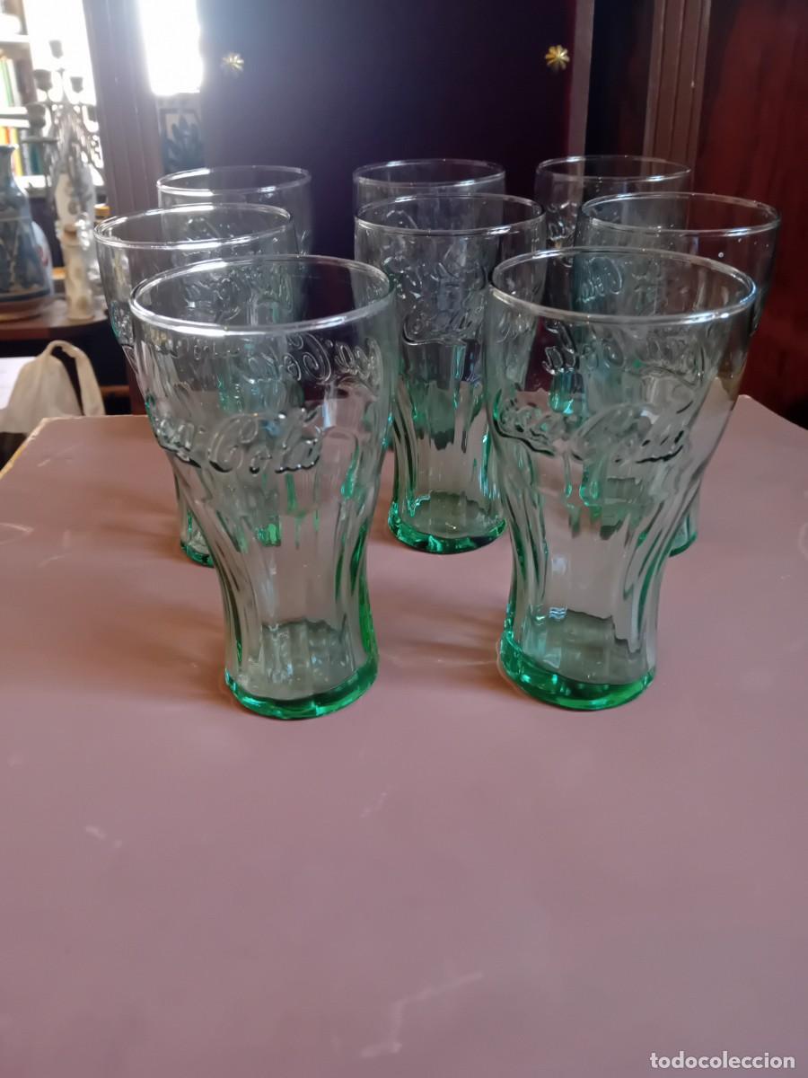 Antig&uuml;edades: 8 vasos de Coca-Cola decada de los 90 - Foto 1