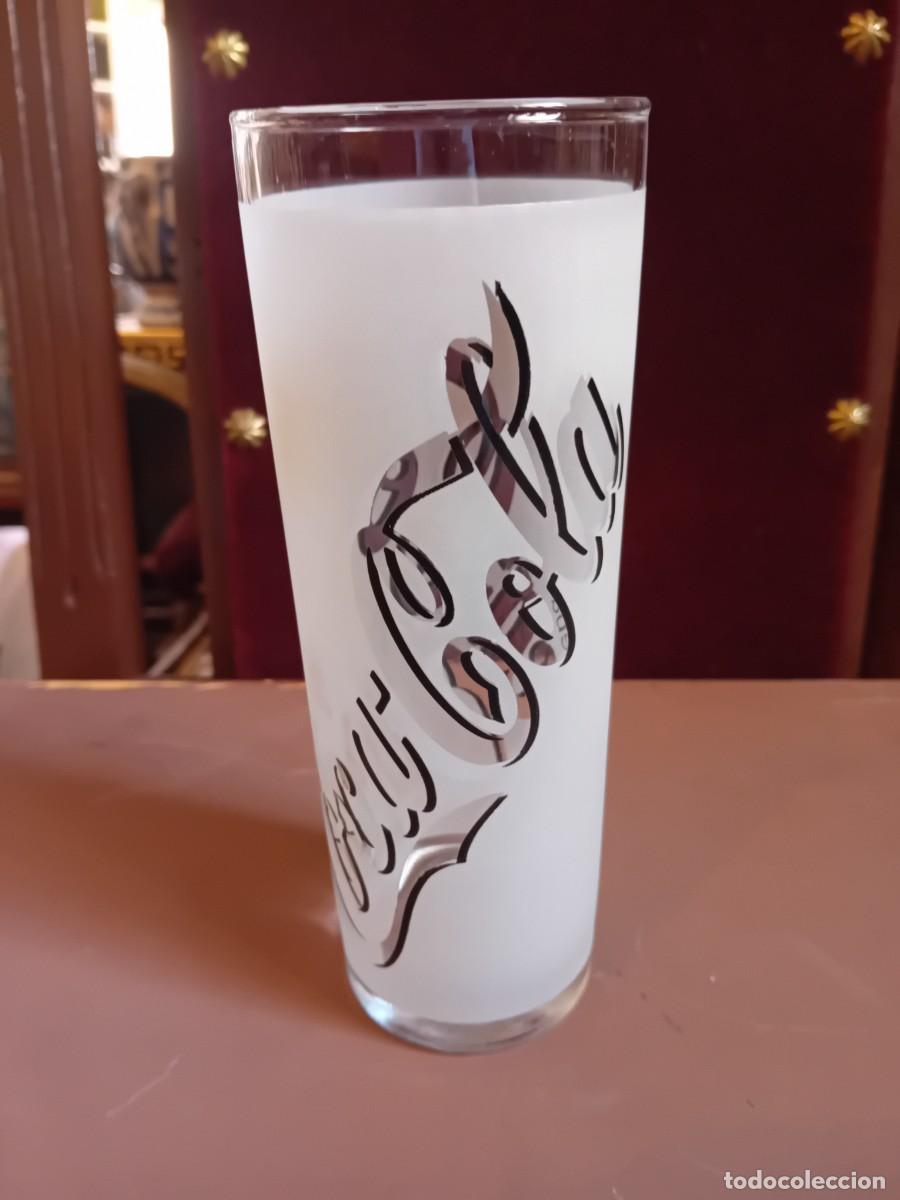 Antig&uuml;edades: Vaso de tuvo de Coca-Cola decada de los 90 - Foto 1