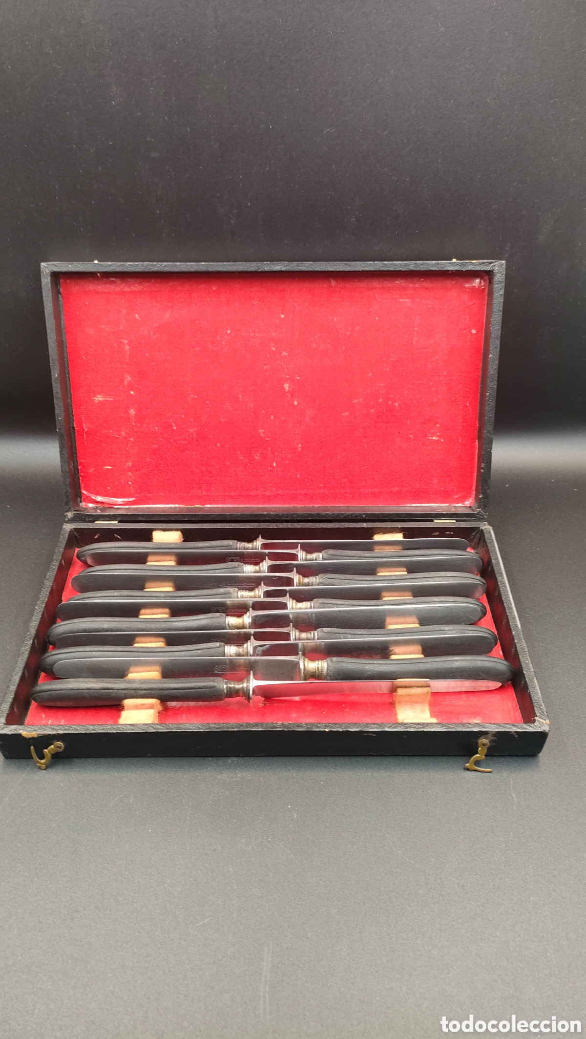 Antig&uuml;edades: Cuchillos C. Creuzan Bordeaux Set - Foto 1