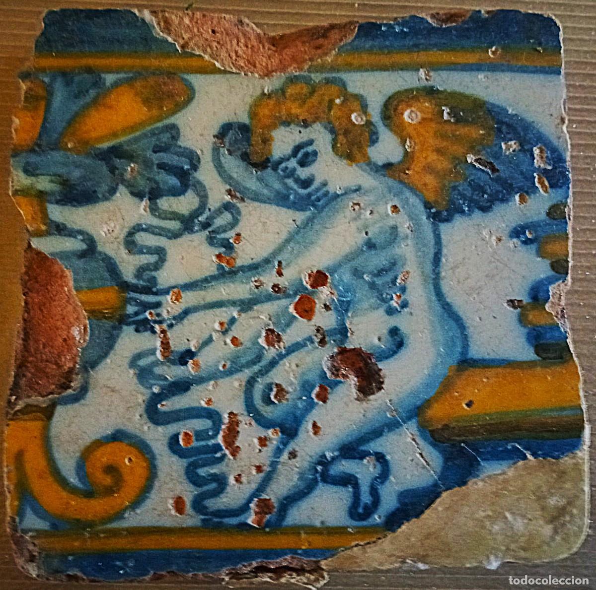 Antig&uuml;edades: AZULEJO DEL SIGLO XVII