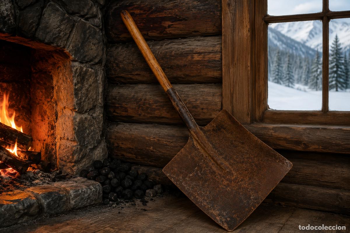 Antiquit&auml;ten: PALA PEQUE&Ntilde;A PARA CHIMENEA