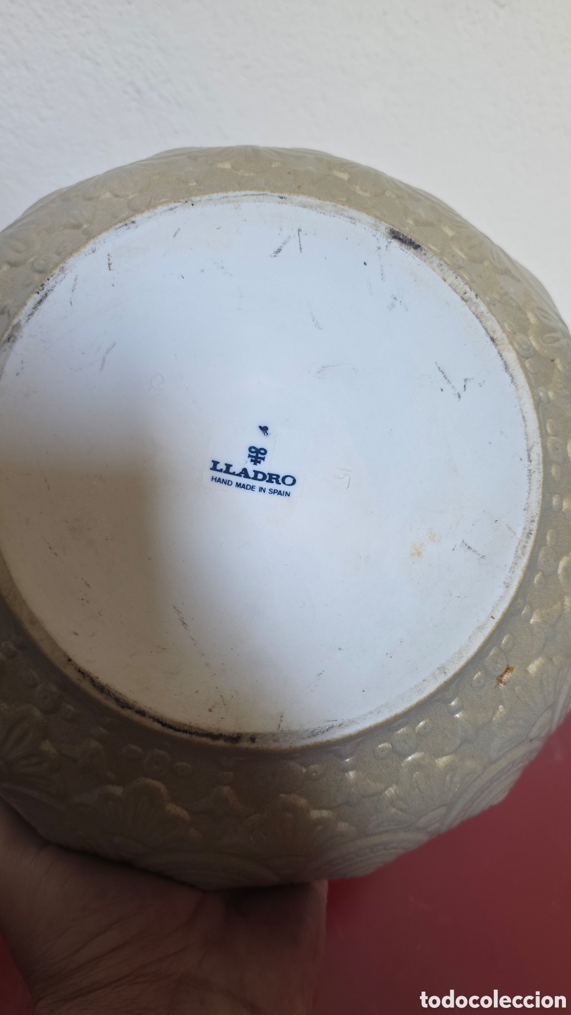 Antig&uuml;edades: Cuenco damasco porcelana lladro - Foto 5