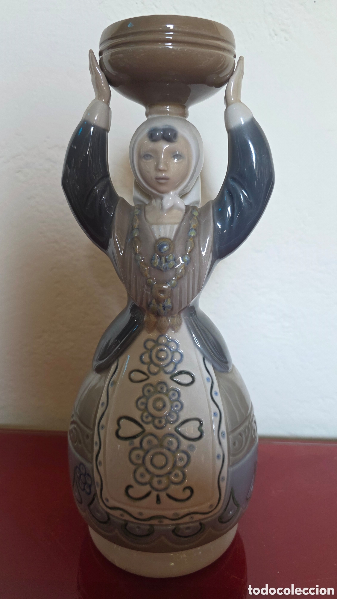 Antig&uuml;edades: Figura porcelana lladro