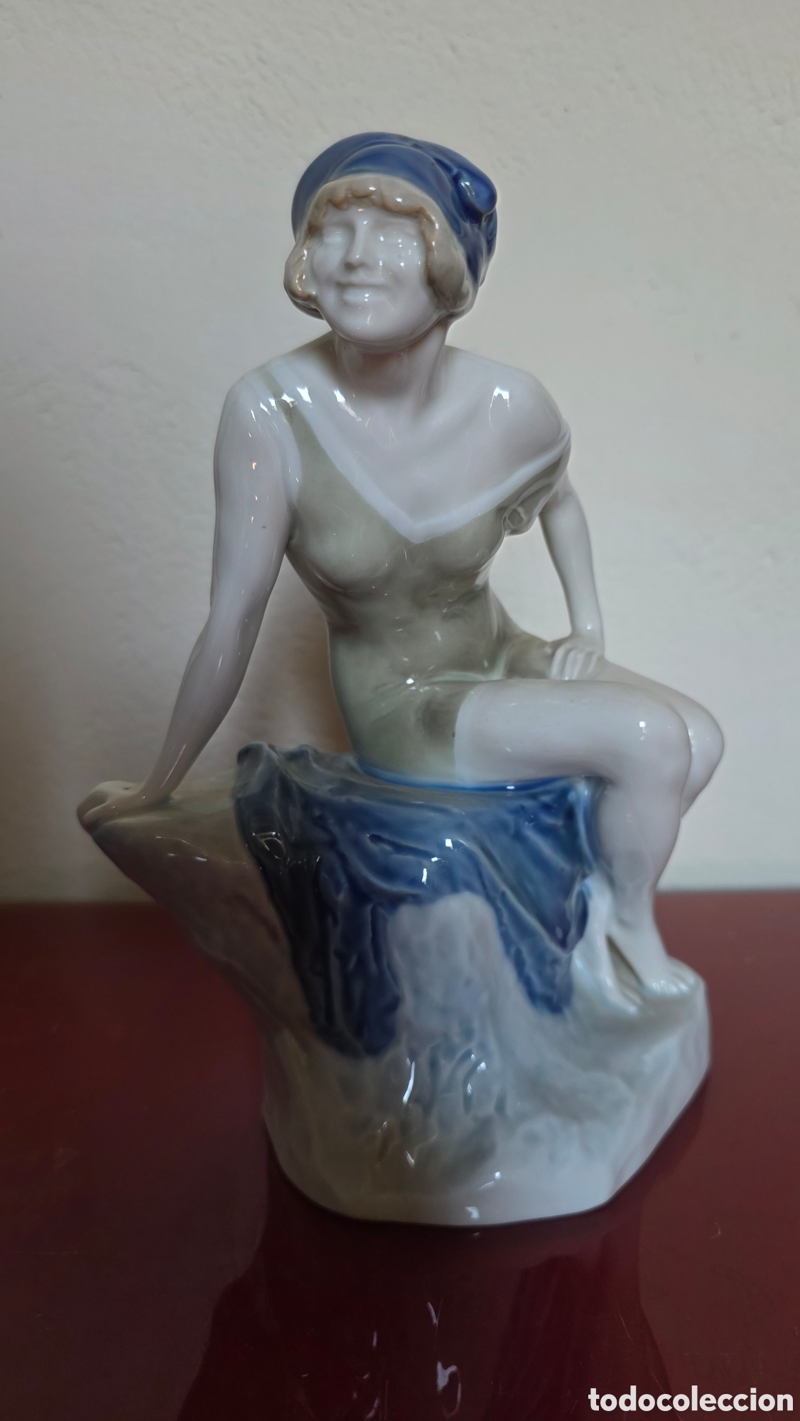 Antig&uuml;edades: Figura porcelana alemana rosenthal
