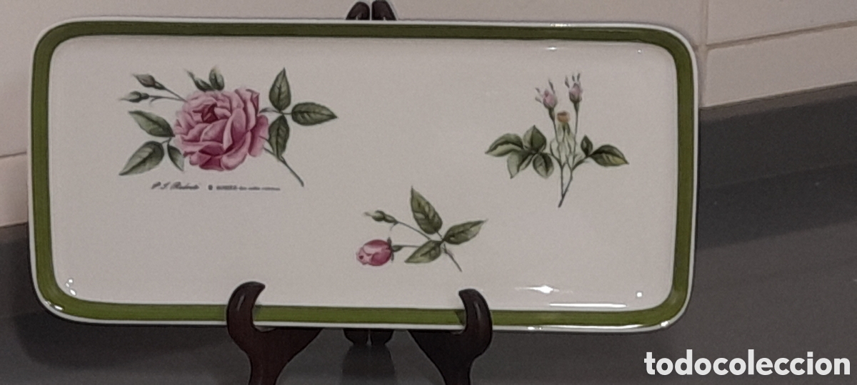 Antig&uuml;edades: Bandeja para cake de porcelana alemana