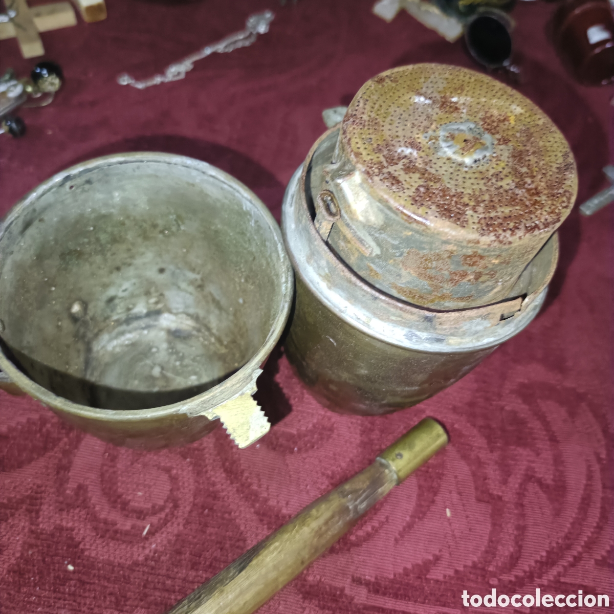 Antig&uuml;edades: Antigua cafetera siglo XIX - Foto 3