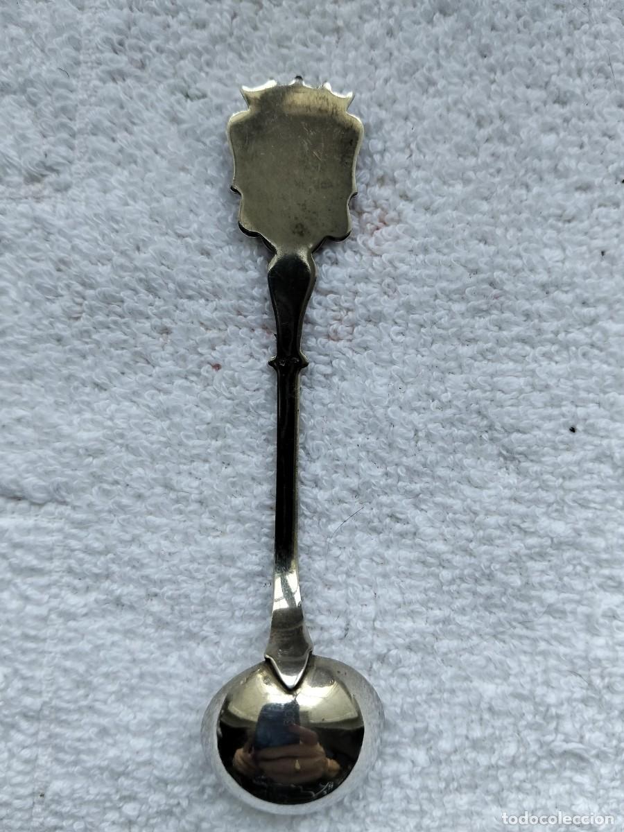Antig&uuml;edades: CUCHARILLA PLATA DE LEY PARA ESCUDO - Foto 2