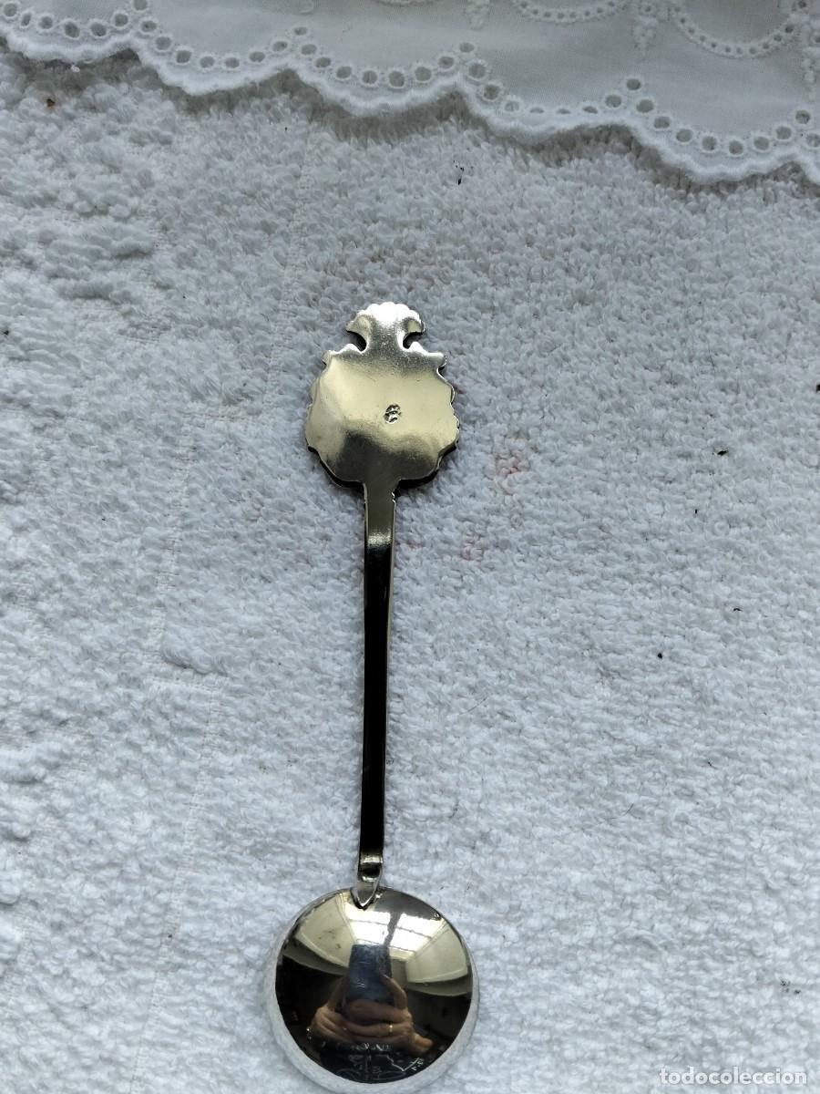 Antig&uuml;edades: CUCHARILLA SALSERA PLATA DE LEY - Foto 2