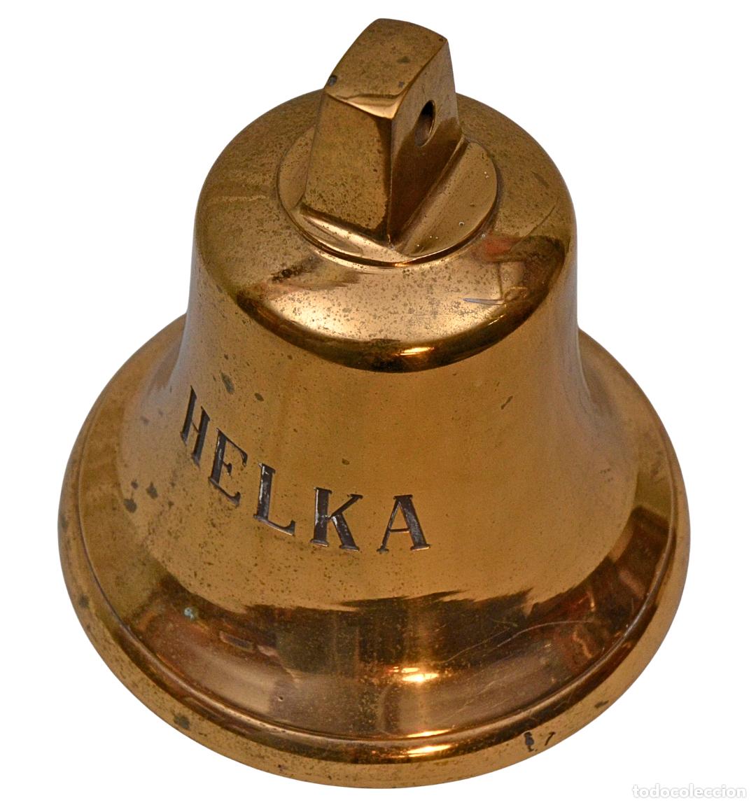Antig&uuml;edades: Campana de Bronce 'HELKA' N&aacute;utica