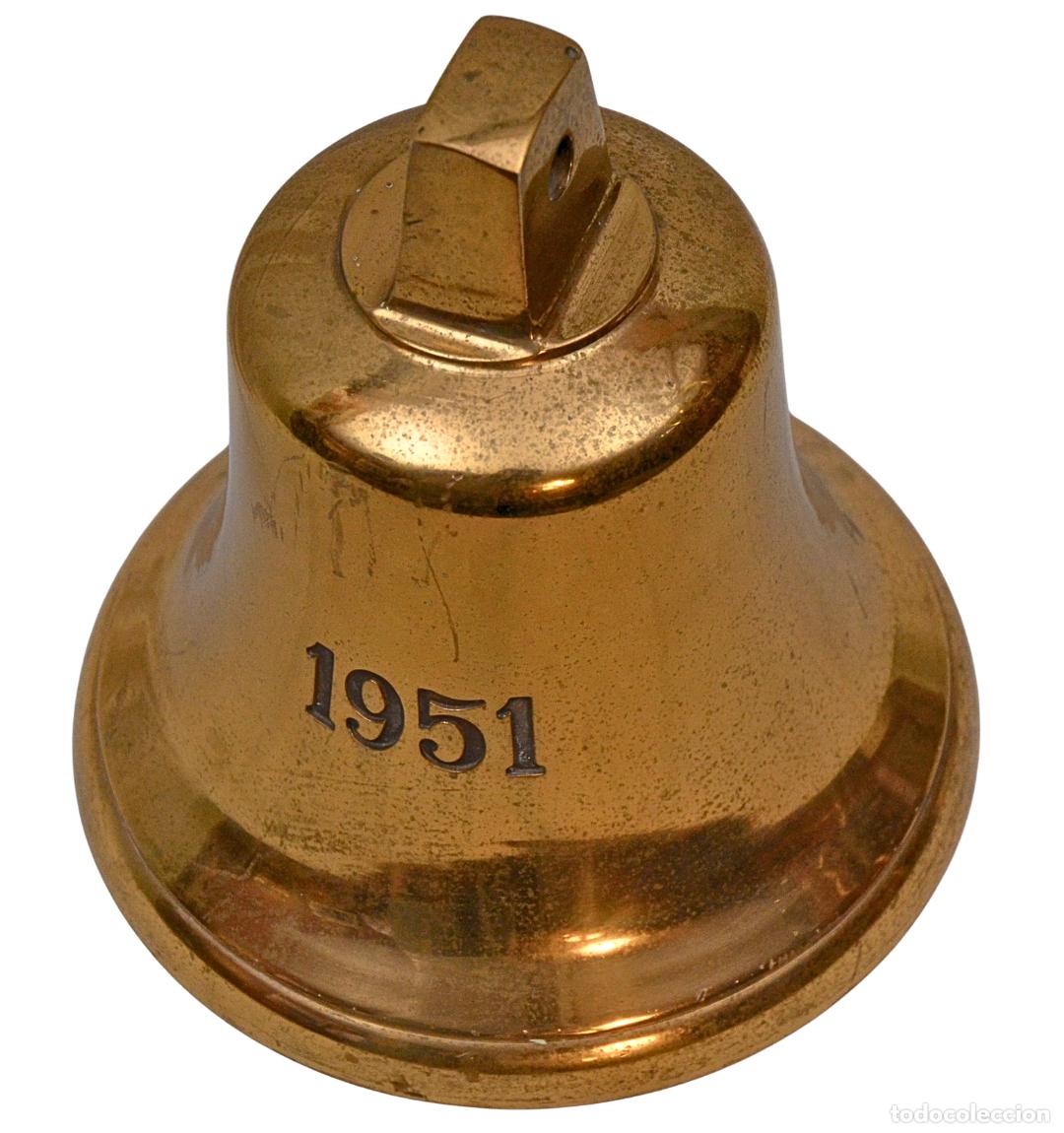 Antig&uuml;edades: Campana de Bronce 'HELKA' N&aacute;utica