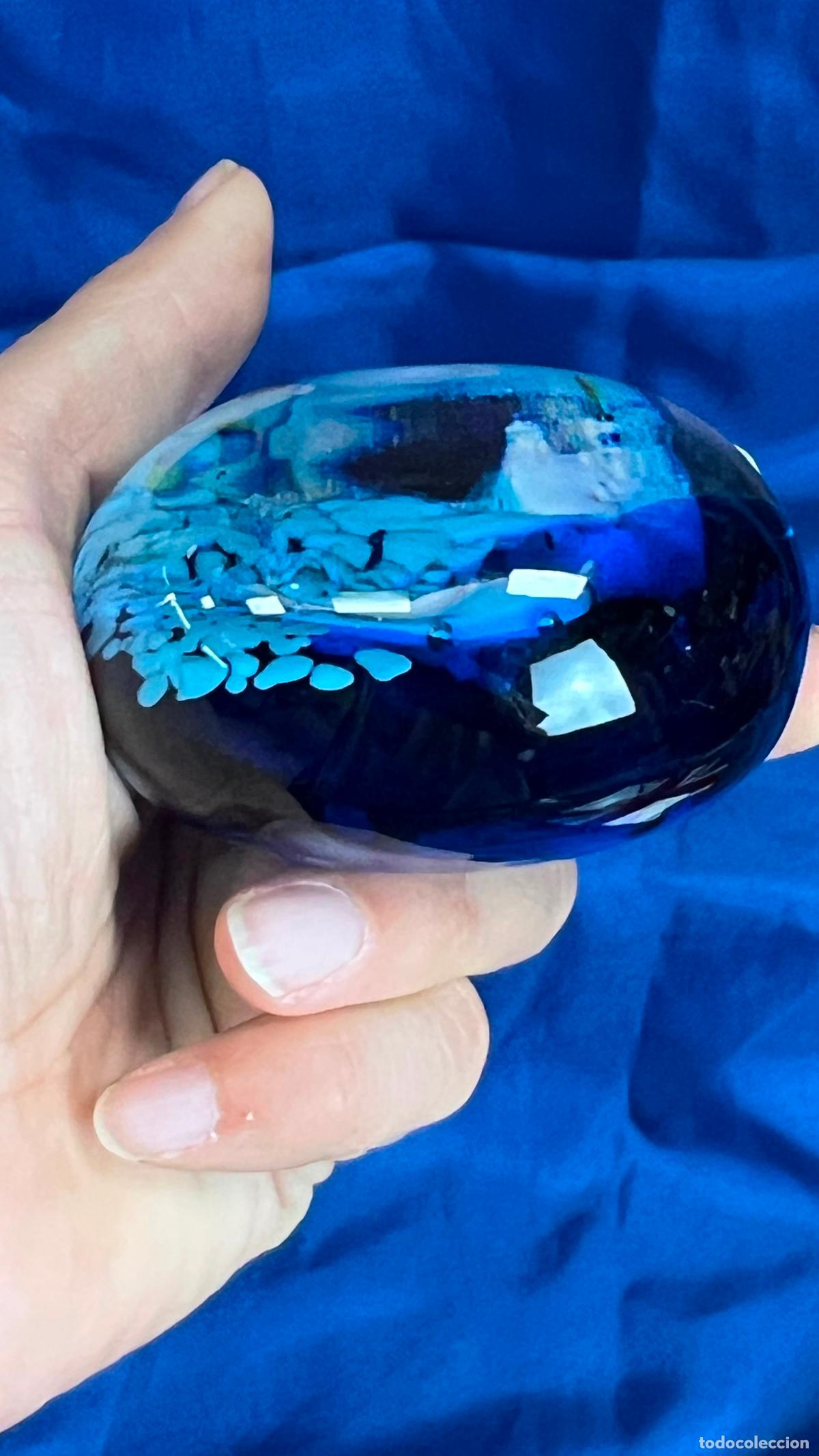 Antig&uuml;edades: INTERESANTE PISAPAPELES VINTAGE EN CRISTAL MURANO 551 GR
