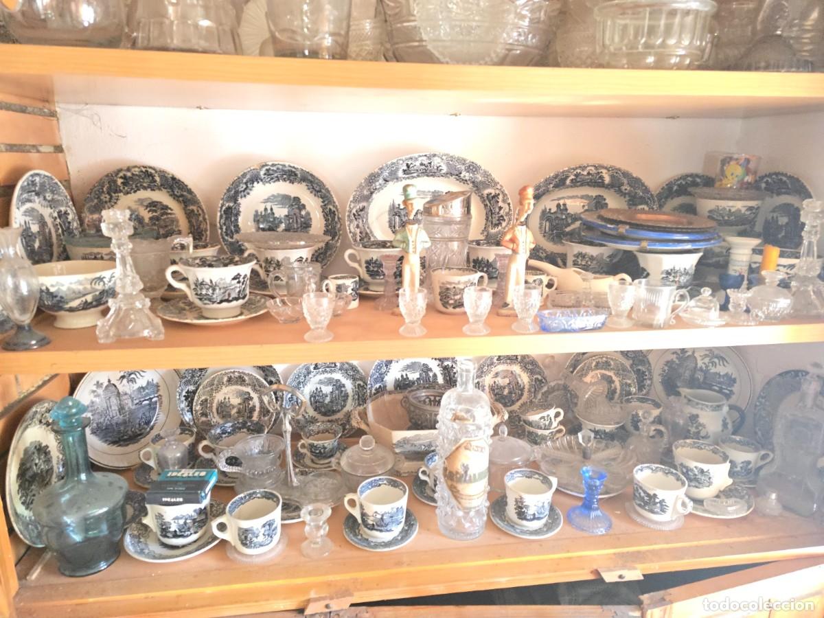 Antig&uuml;edades: porcelana antigua, vajilla completa de la cartuja