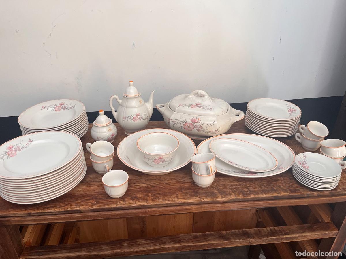 Antig&uuml;edades: Vajilla vintage con escudo de Seg&ograve;via