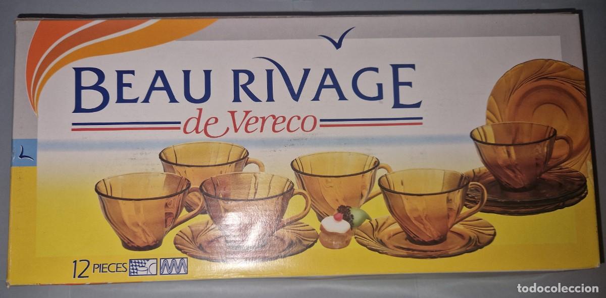 Antig&uuml;edades: JUEGO DE CAFE 12 PIEZAS BEAU RIVAGE DE VERECO