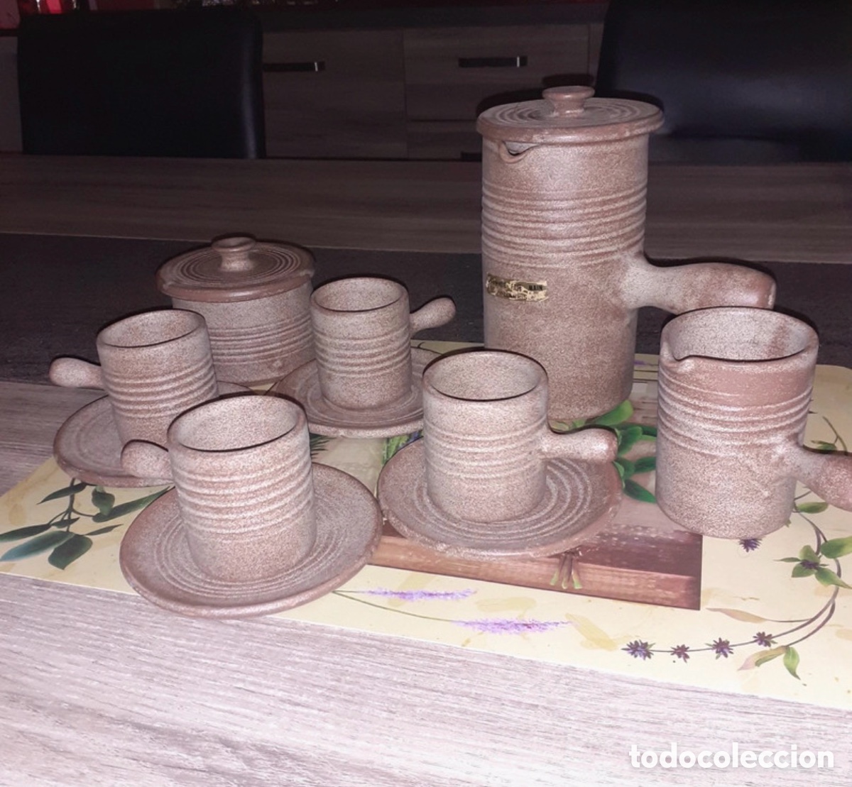Antig&uuml;edades: Juego de caf&eacute; Vallauris. A&ntilde;os 70
