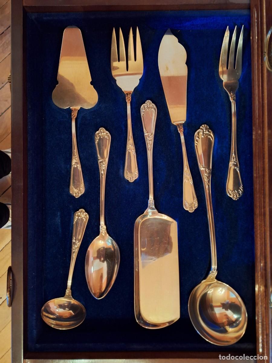 Antig&uuml;edades: Cuberteria de plata luis xv