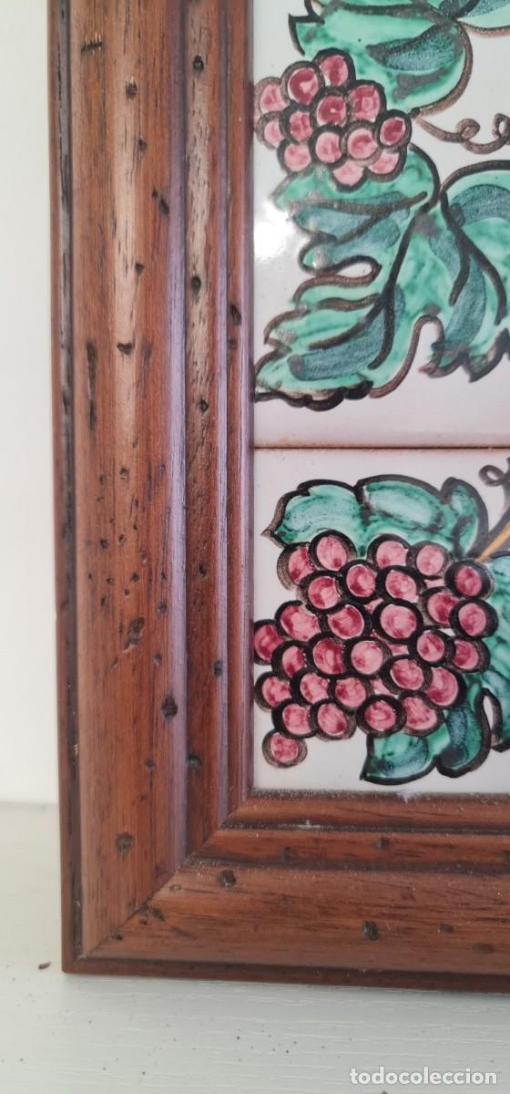 Antig&uuml;edades: Cuadro azulejos homenaje al vino - Foto 4