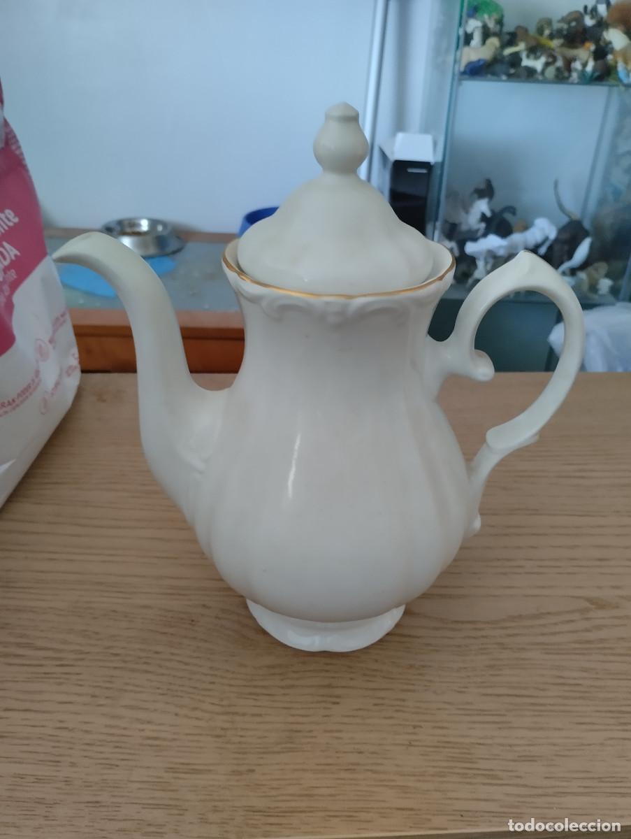 Antig&uuml;edades: tetera de ceramica pontesa royal china