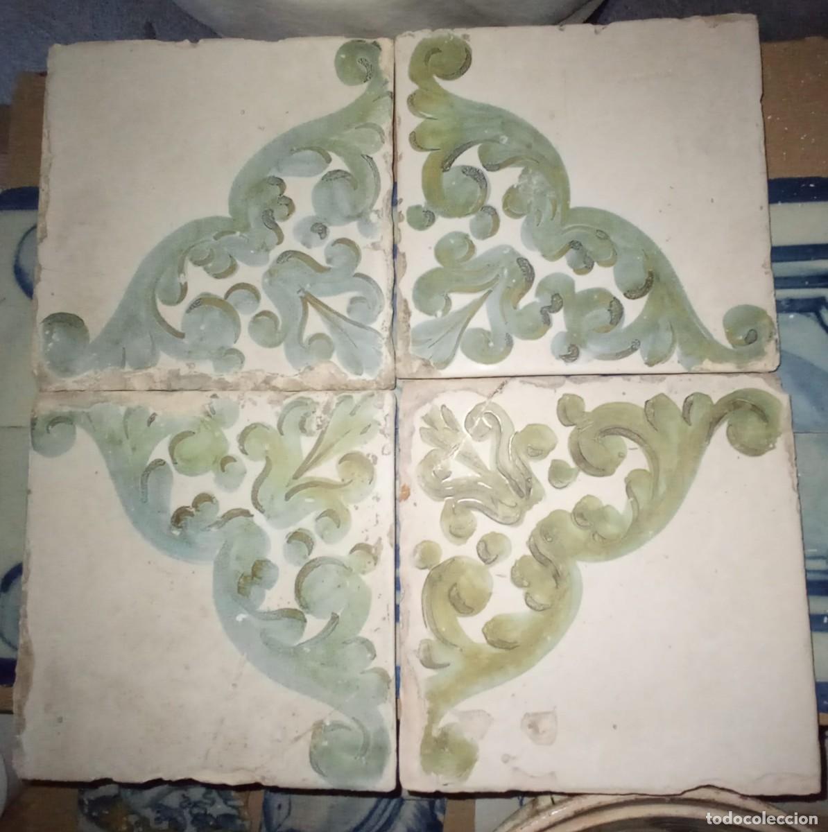 Antig&uuml;edades: AZULEJOS SEVILLANOS DEL SIGLO - XIX