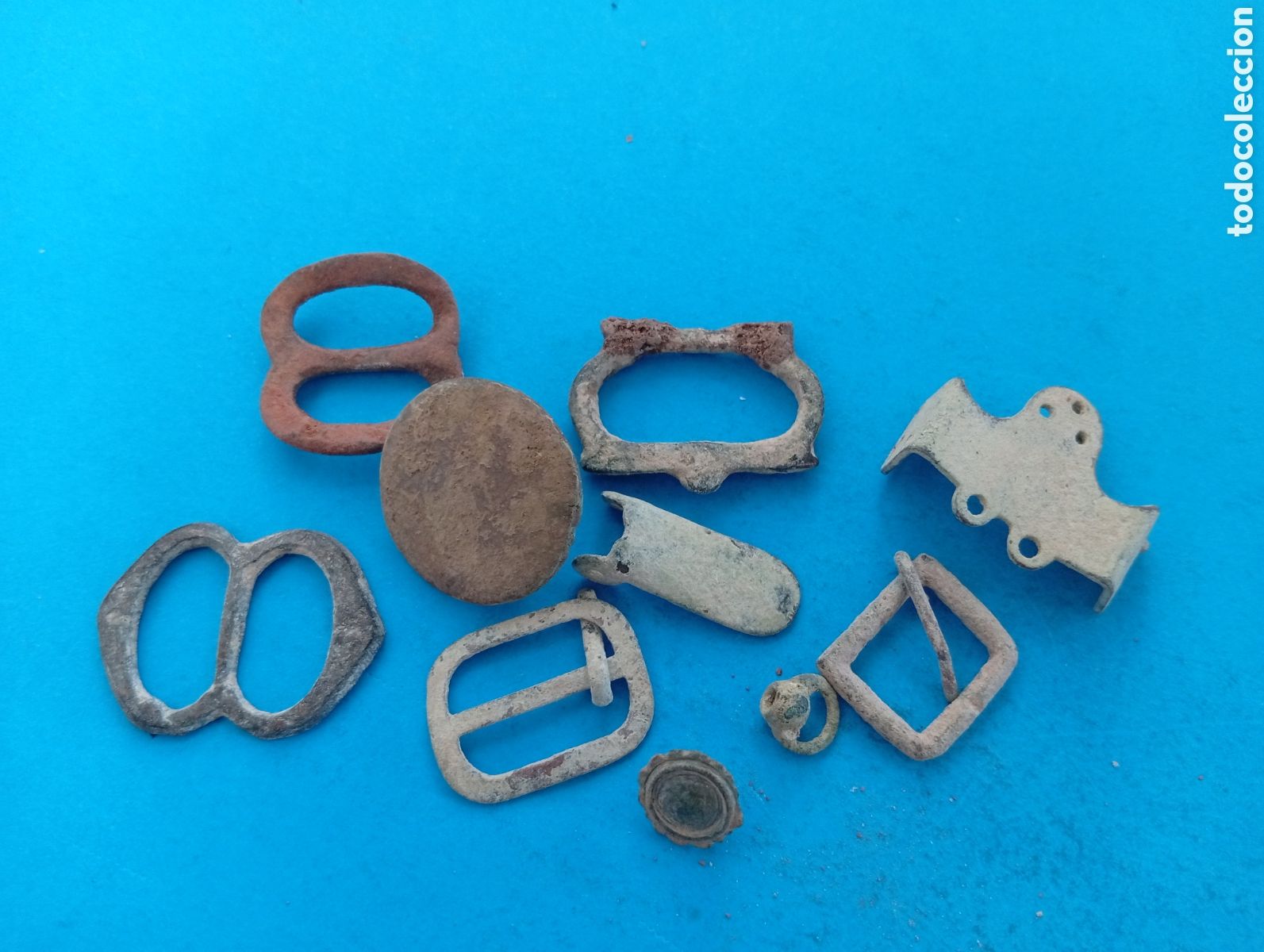 Antig&uuml;edades: Lote detector de 11 piezas