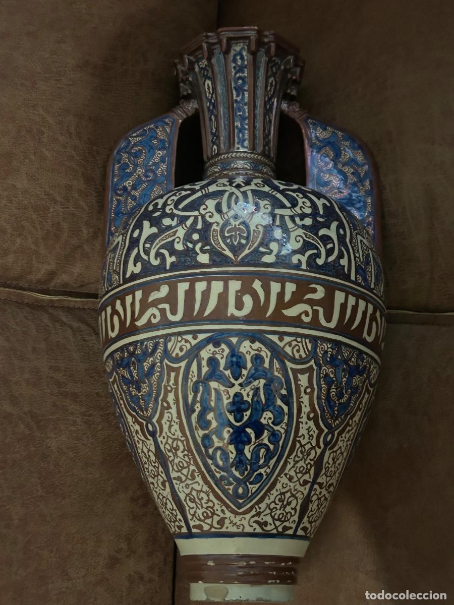 Antig&uuml;edades: Antiguo porte bouquet vidrio opalina metal dorado Francia S. XIX