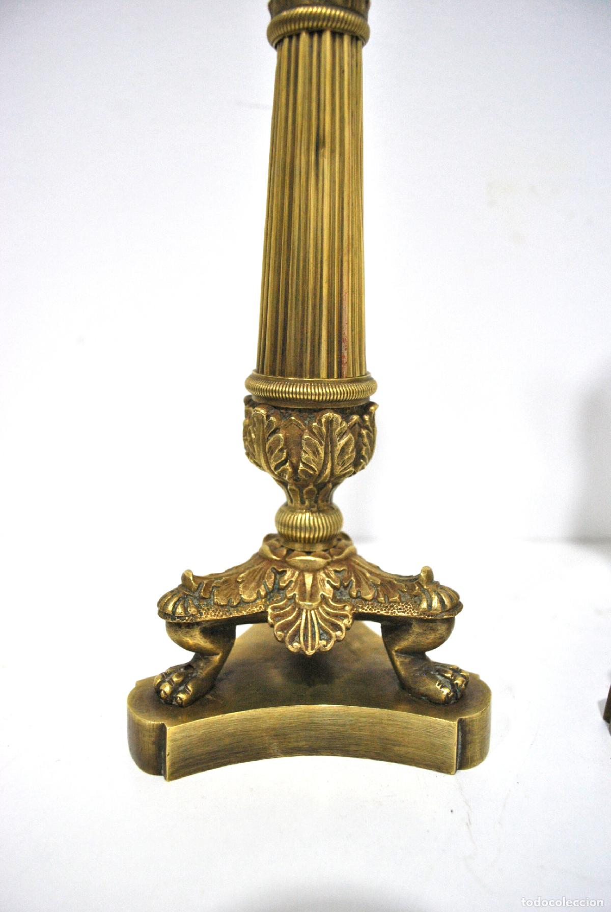 Antig&uuml;edades: Hacheros de bronce estilo Imperio - Foto 3