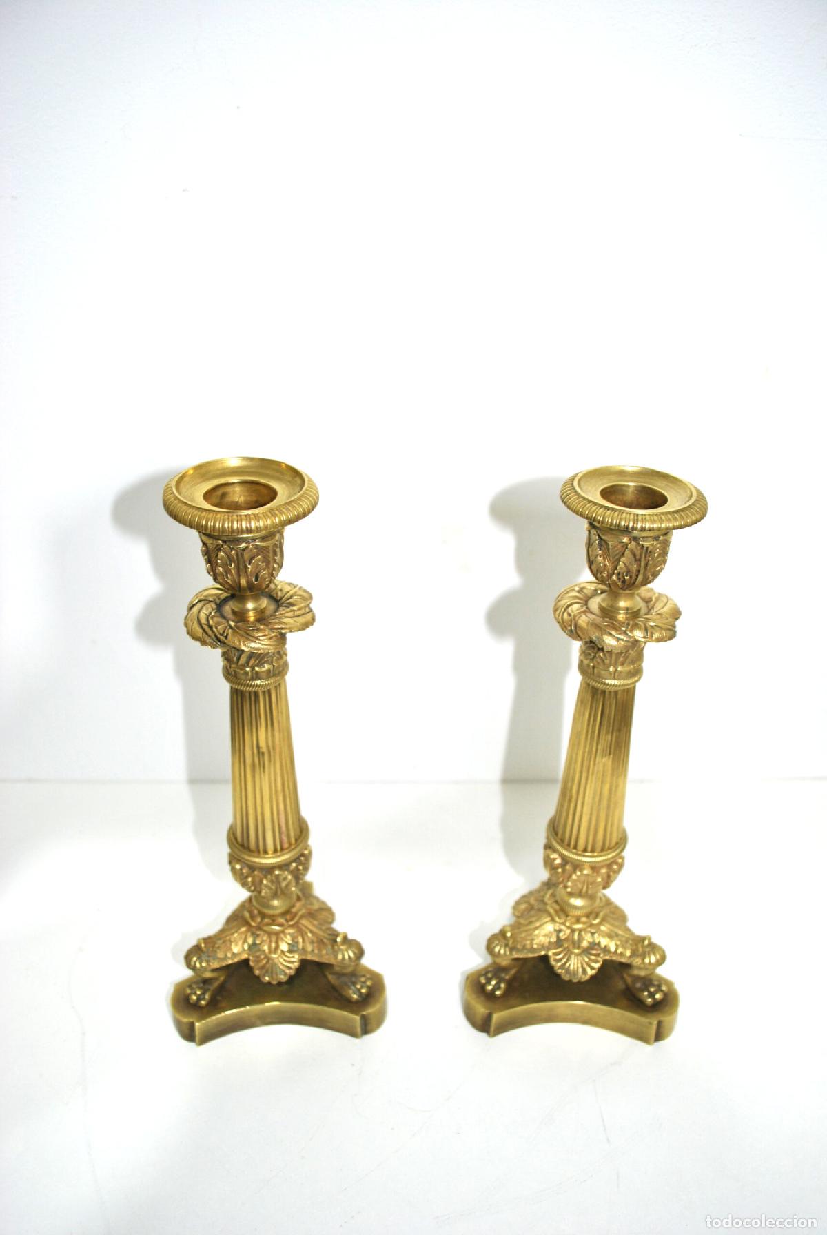 Antig&uuml;edades: Hacheros de bronce estilo Imperio - Foto 4