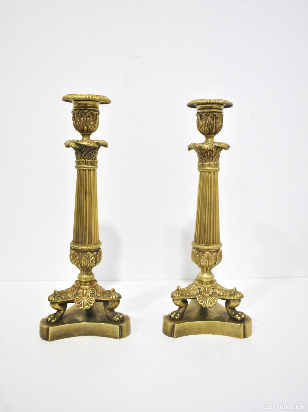 Antig&uuml;edades: Hacheros de bronce estilo Imperio