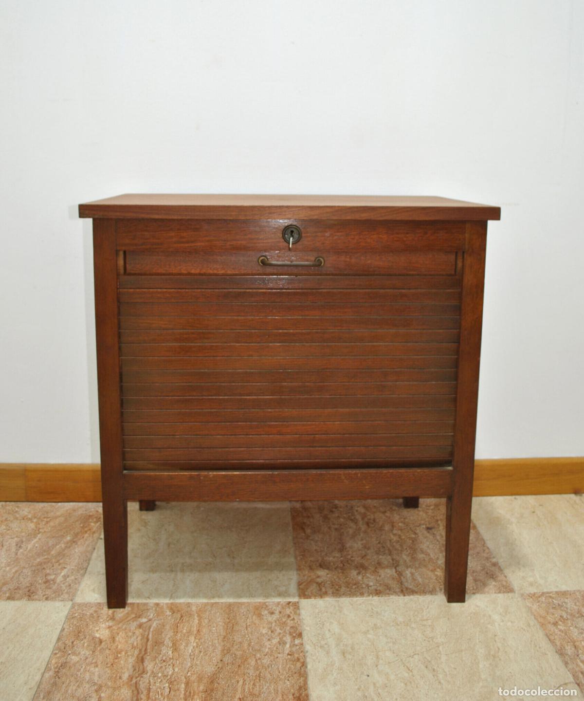 Antig&uuml;edades: Mueble archivador caoba