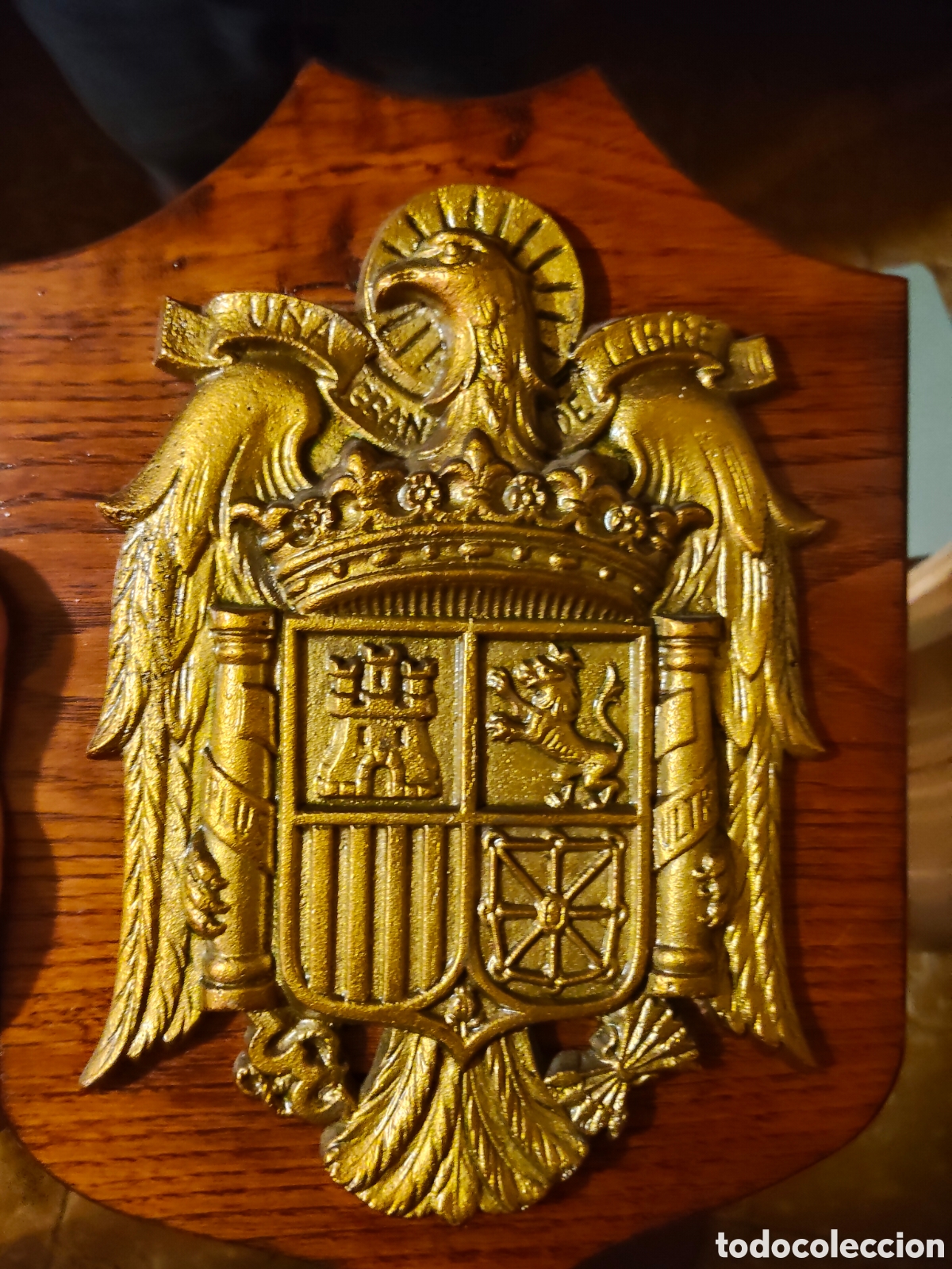 Antig&uuml;edades: Metopa bronce &Aacute;GUILA DE SAN JUAN