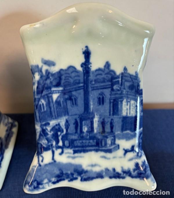 Antig&uuml;edades: Par de Tarros Victoria Ware Ironstone - Foto 4