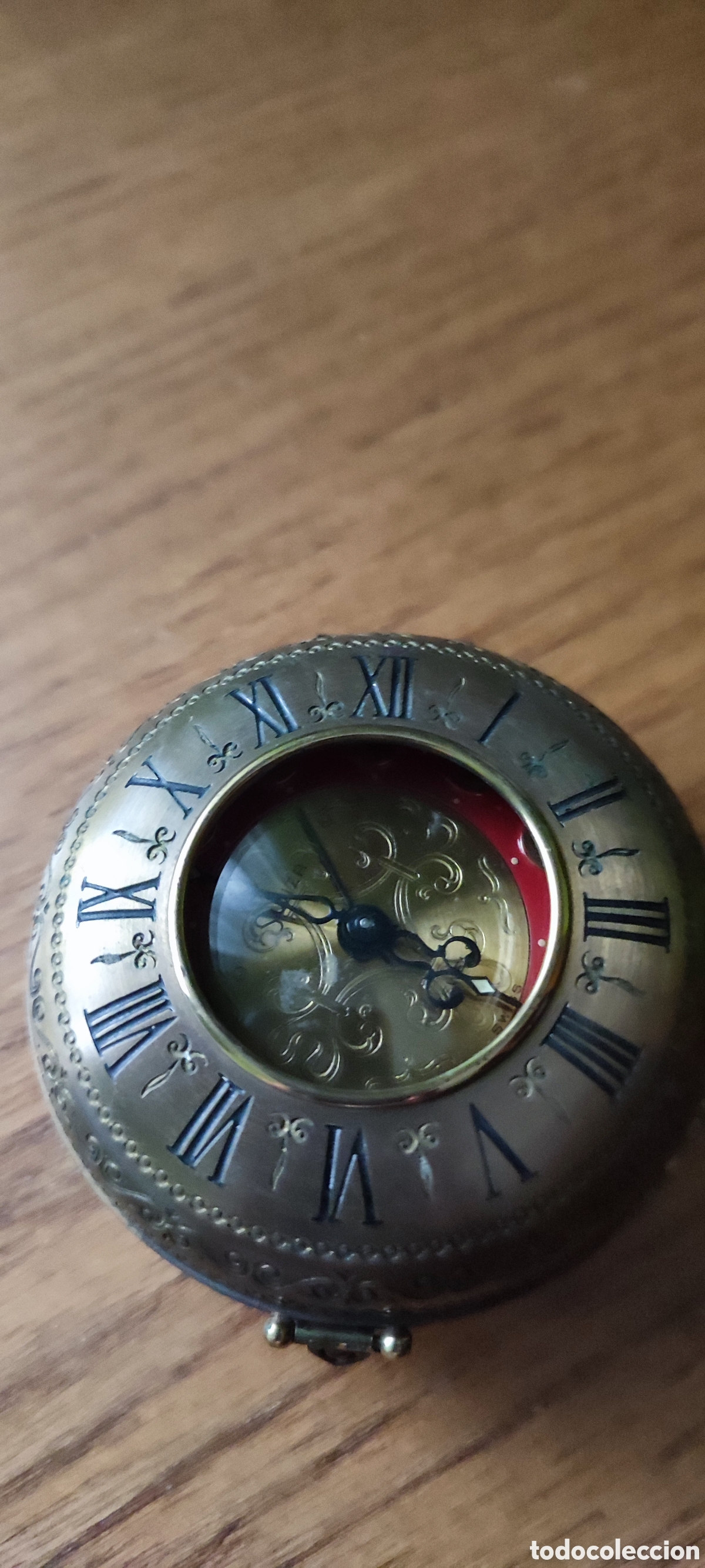 Antig&uuml;edades: Reloj despertador suizo Coquet Tracel Alarma Clock de 1950