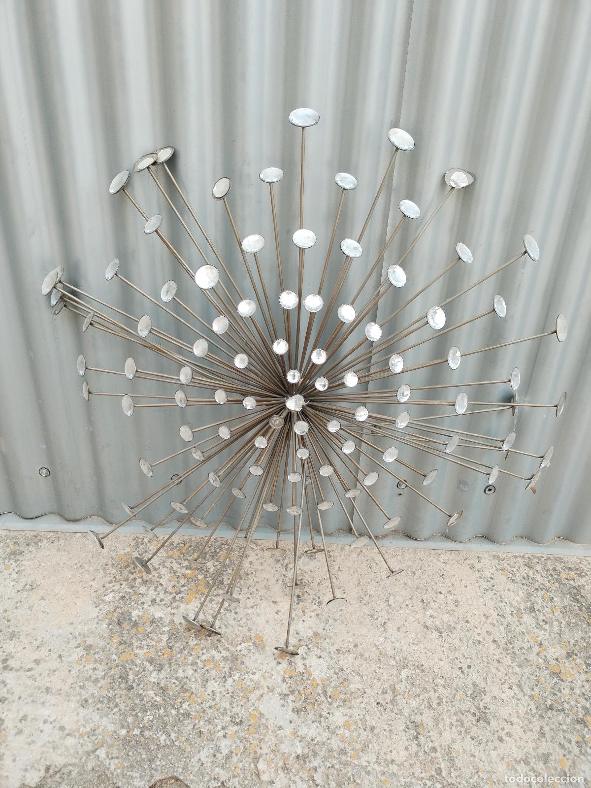 Antiques: sol decoracion metal vintage