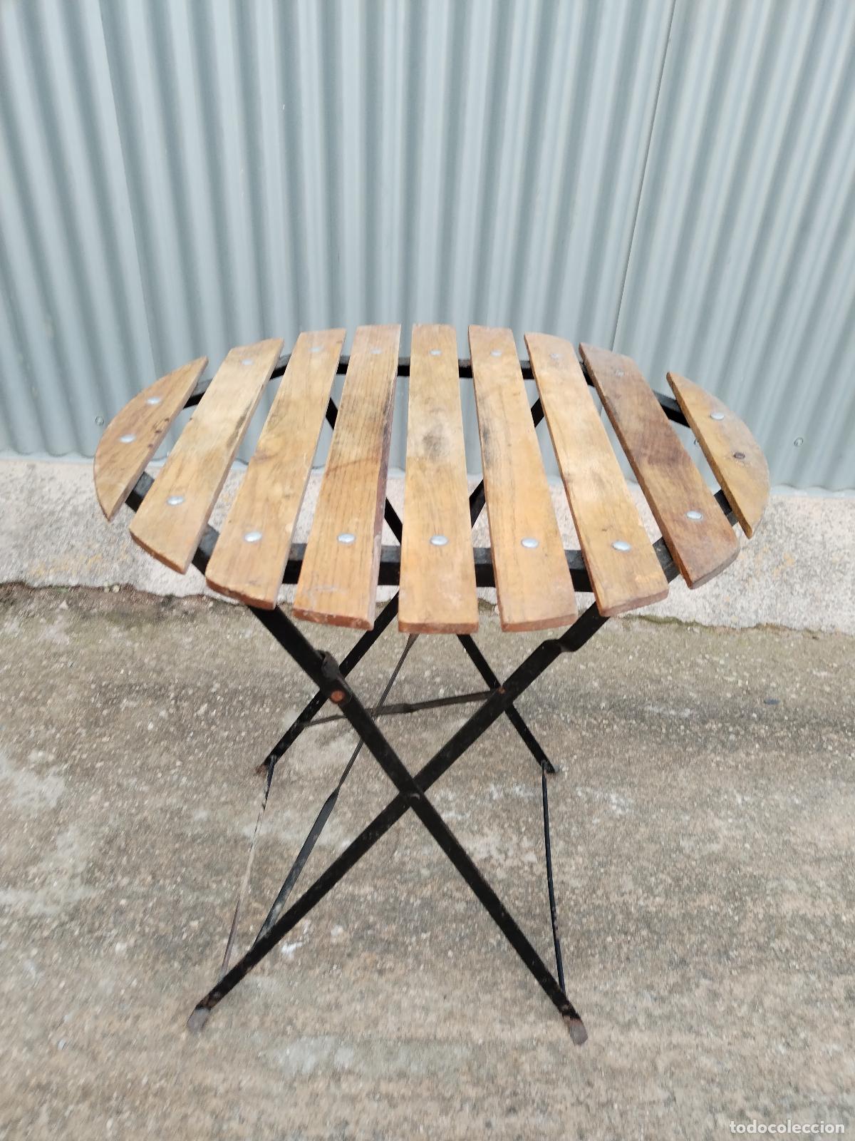 Antig&uuml;edades: mesa plegable vintage - Foto 1