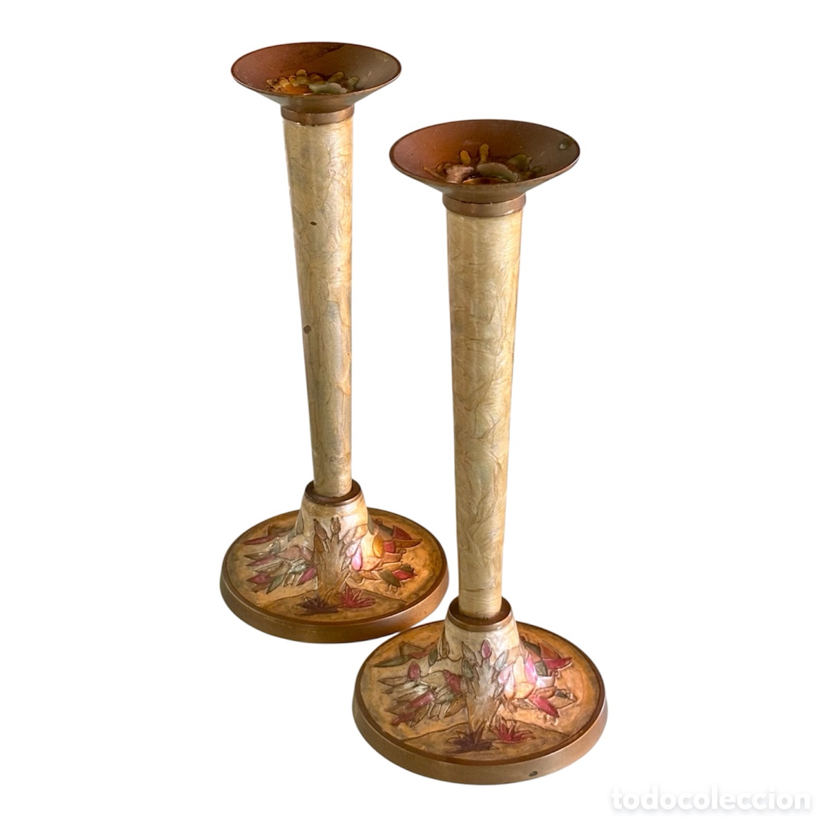 Antig&uuml;edades: Candelabros Art Deco Circa 1.940.