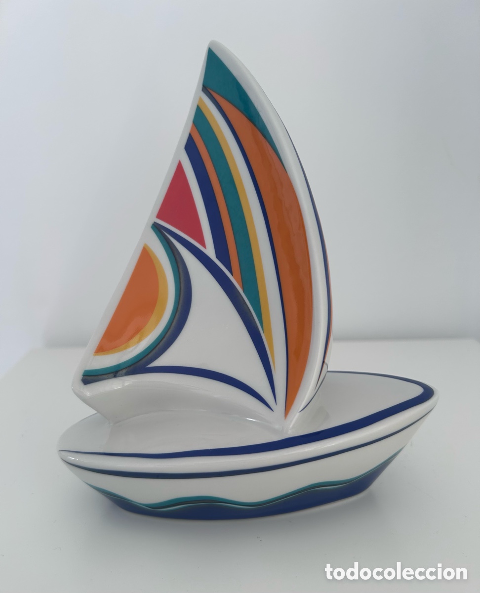 Antiques: PORCELANA GALOS. FIGURA VELERO OPTIMIS