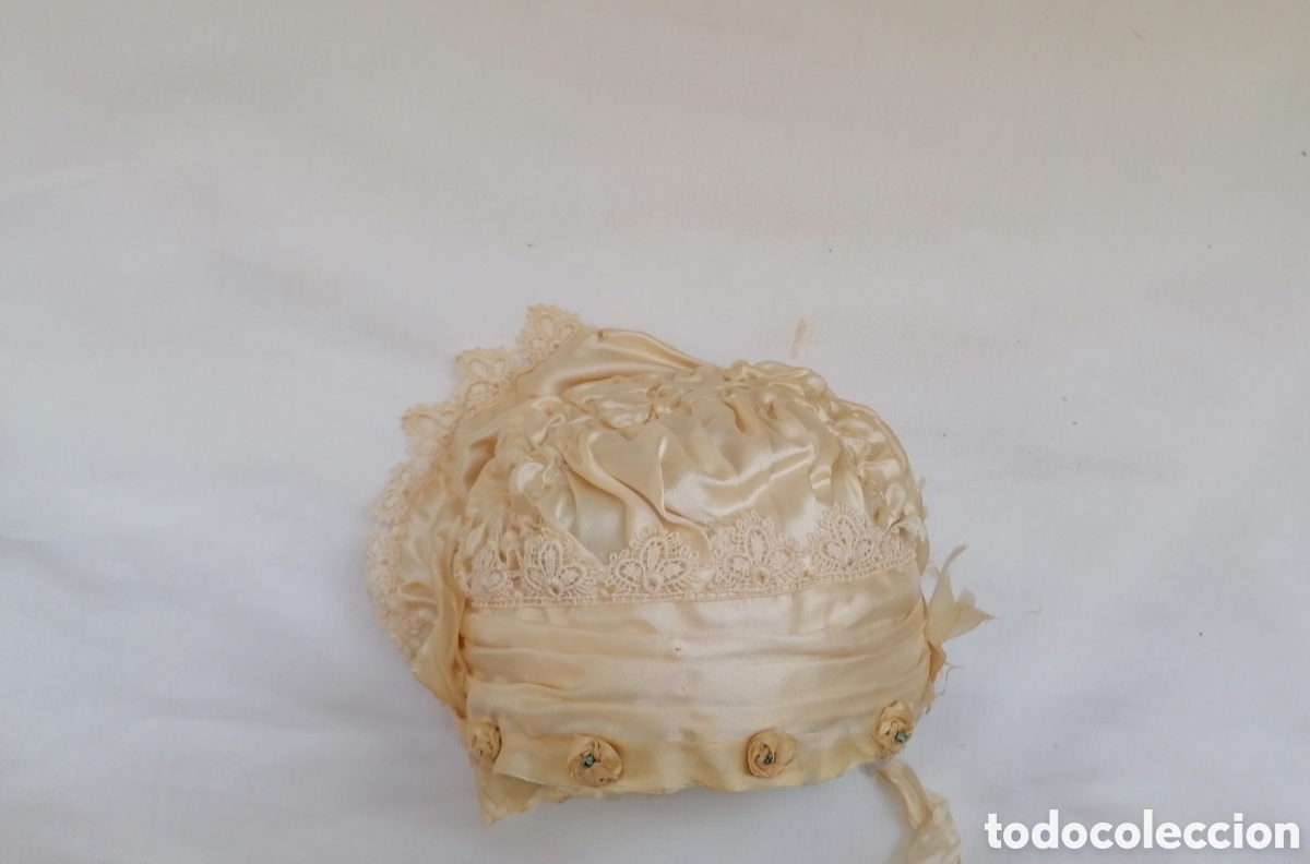 Antig&uuml;edades: Gorro de cristianar de seda - Foto 10