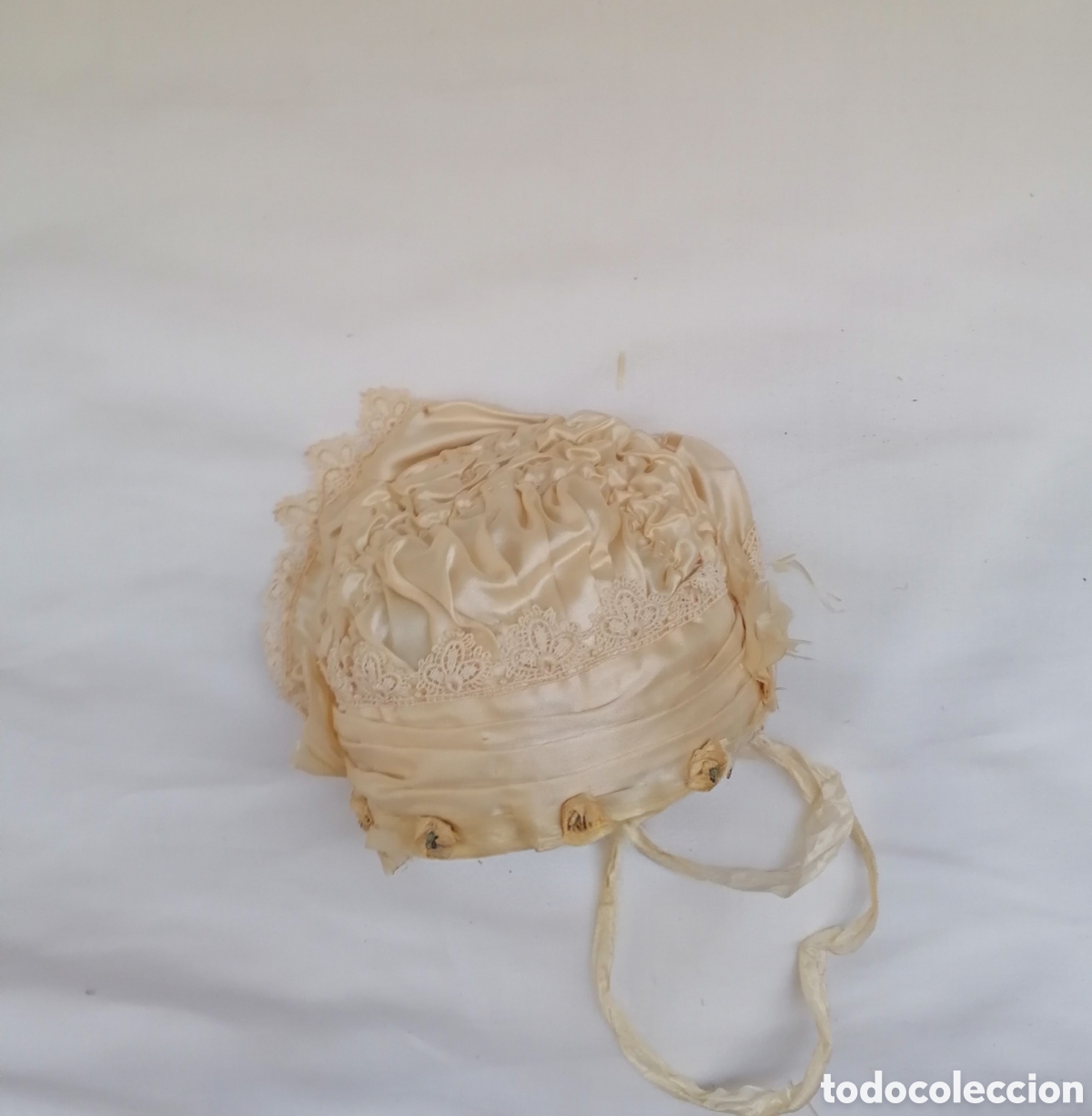 Antig&uuml;edades: Gorro de cristianar de seda - Foto 11