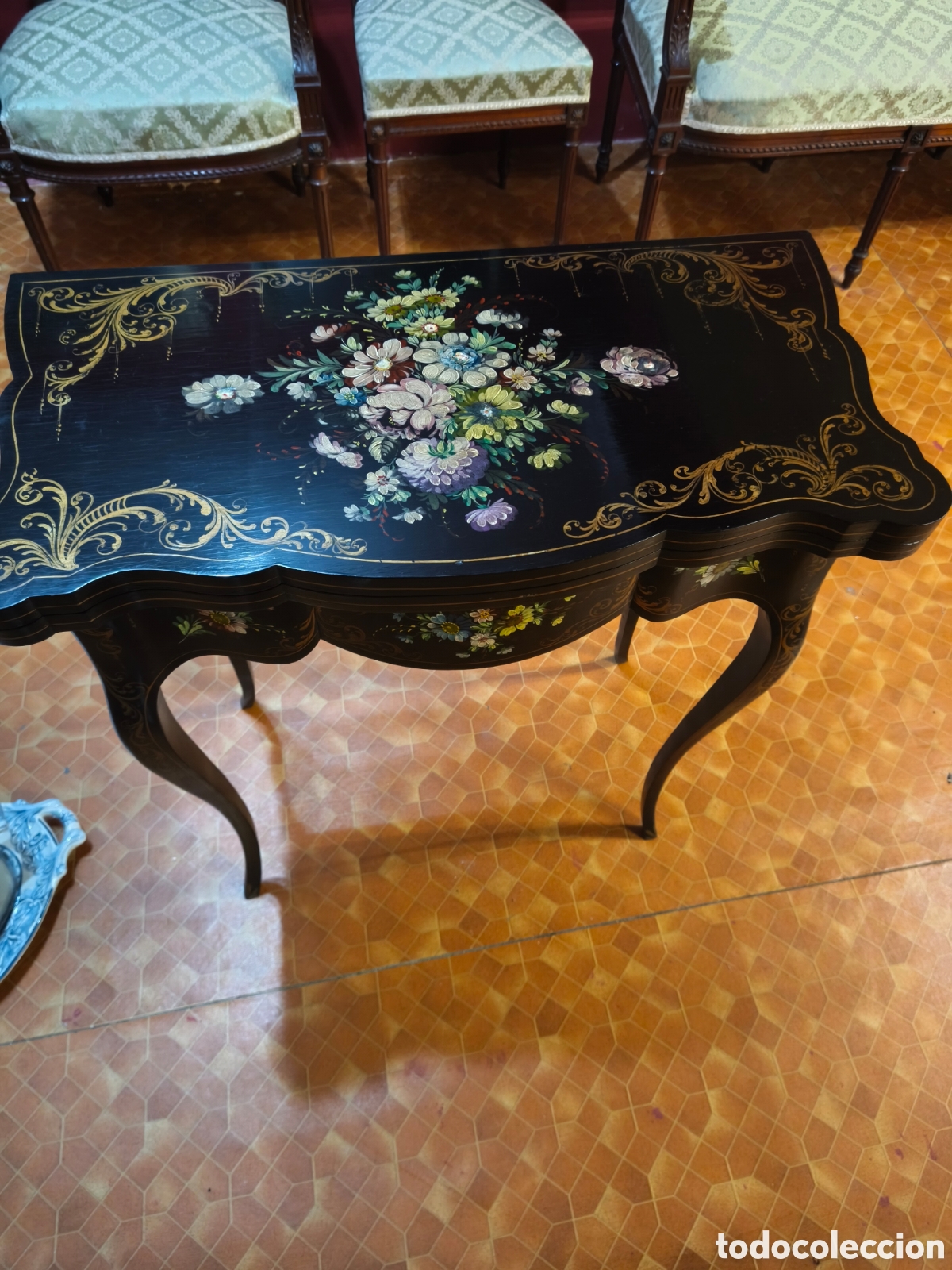 Antig&uuml;edades: Mesa de juego isabelina - Foto 1