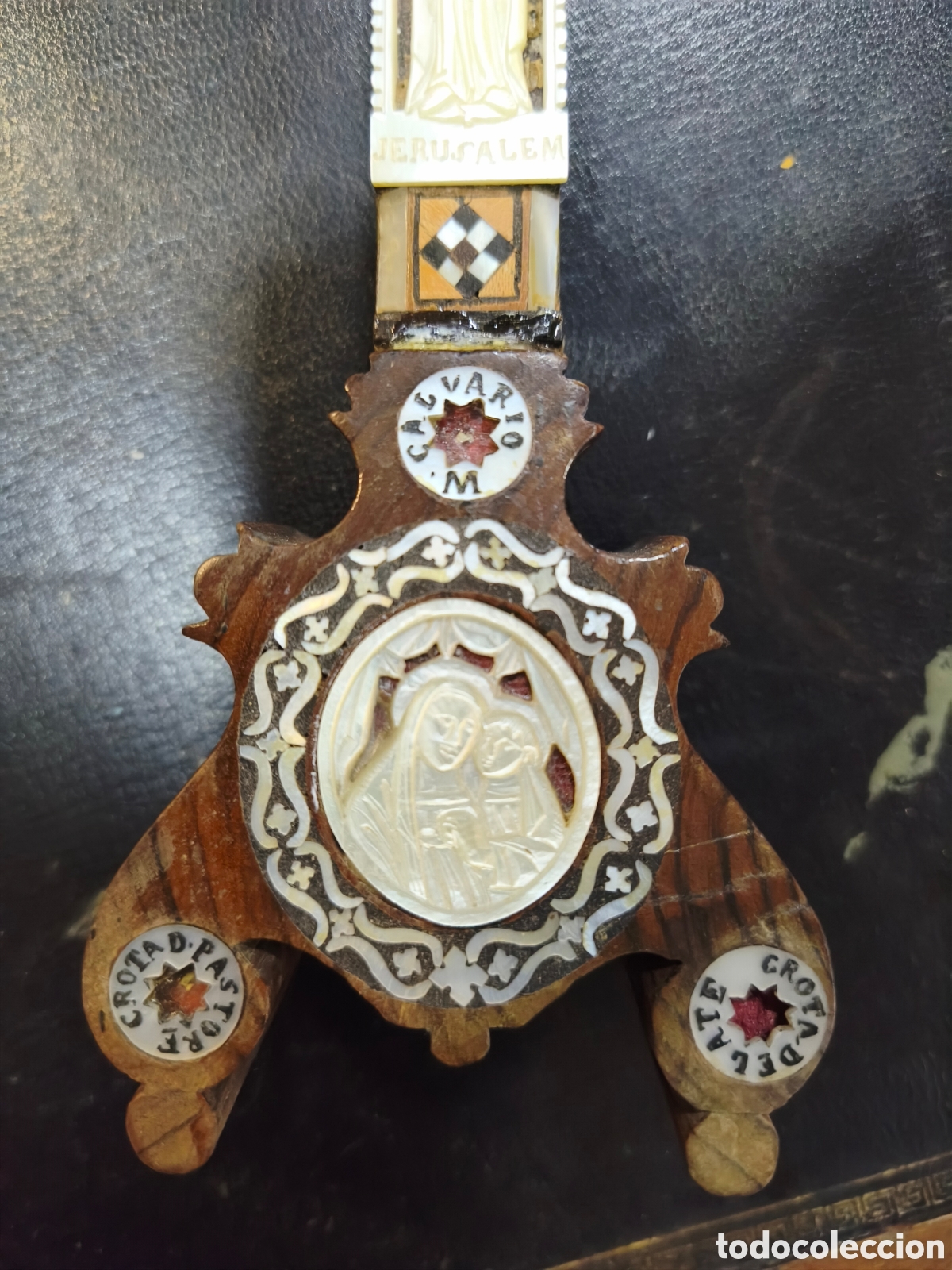 Antig&uuml;edades: Cruz de Jerusal&eacute;n de el siglo XIX - Foto 3