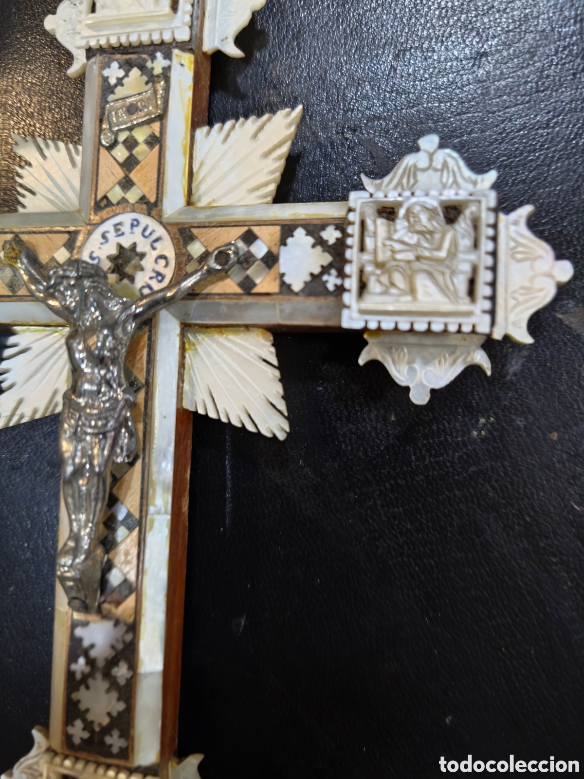 Antig&uuml;edades: Cruz de Jerusal&eacute;n de el siglo XIX - Foto 4