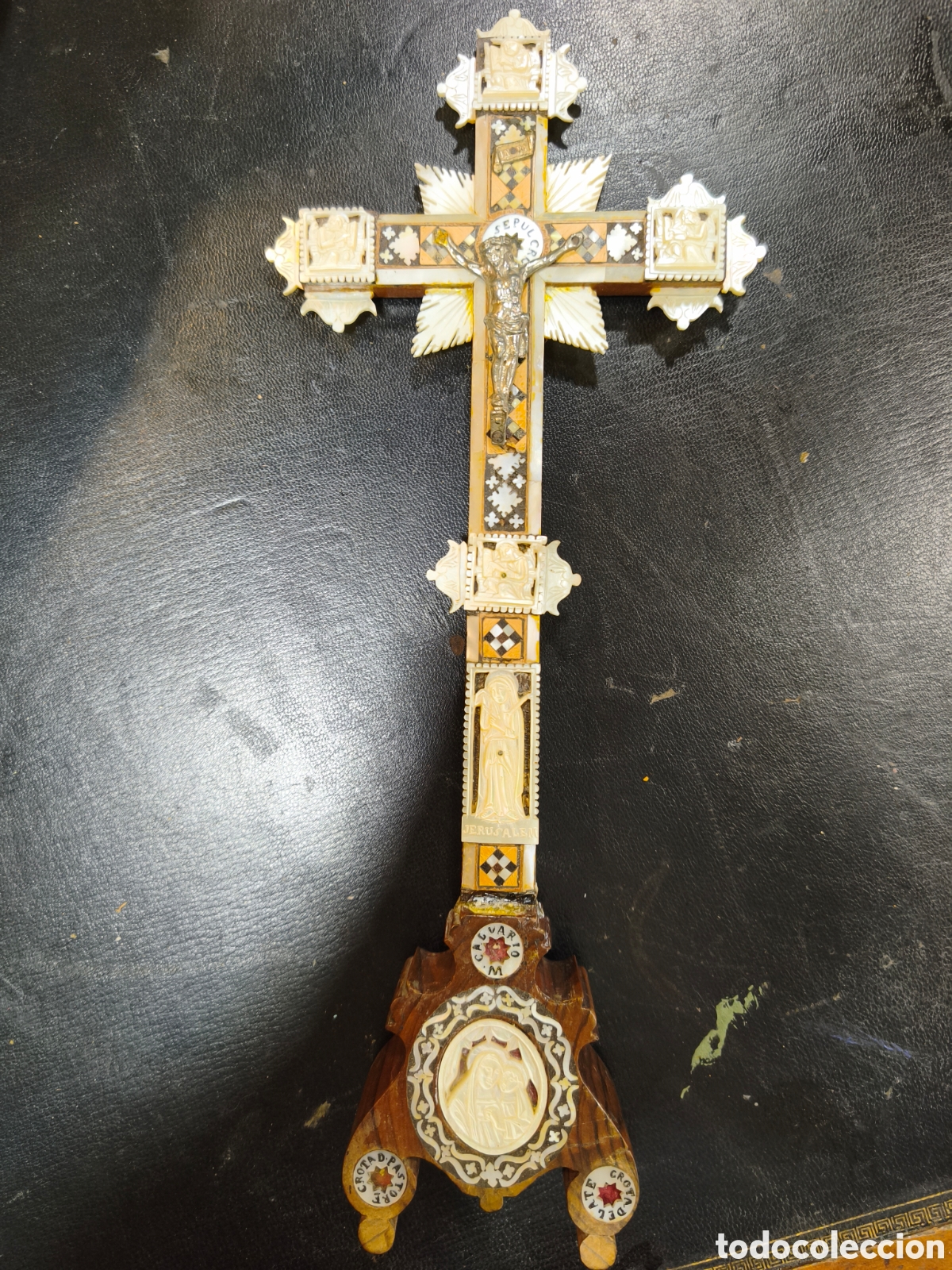 Antig&uuml;edades: Cruz de Jerusal&eacute;n de el siglo XIX - Foto 1