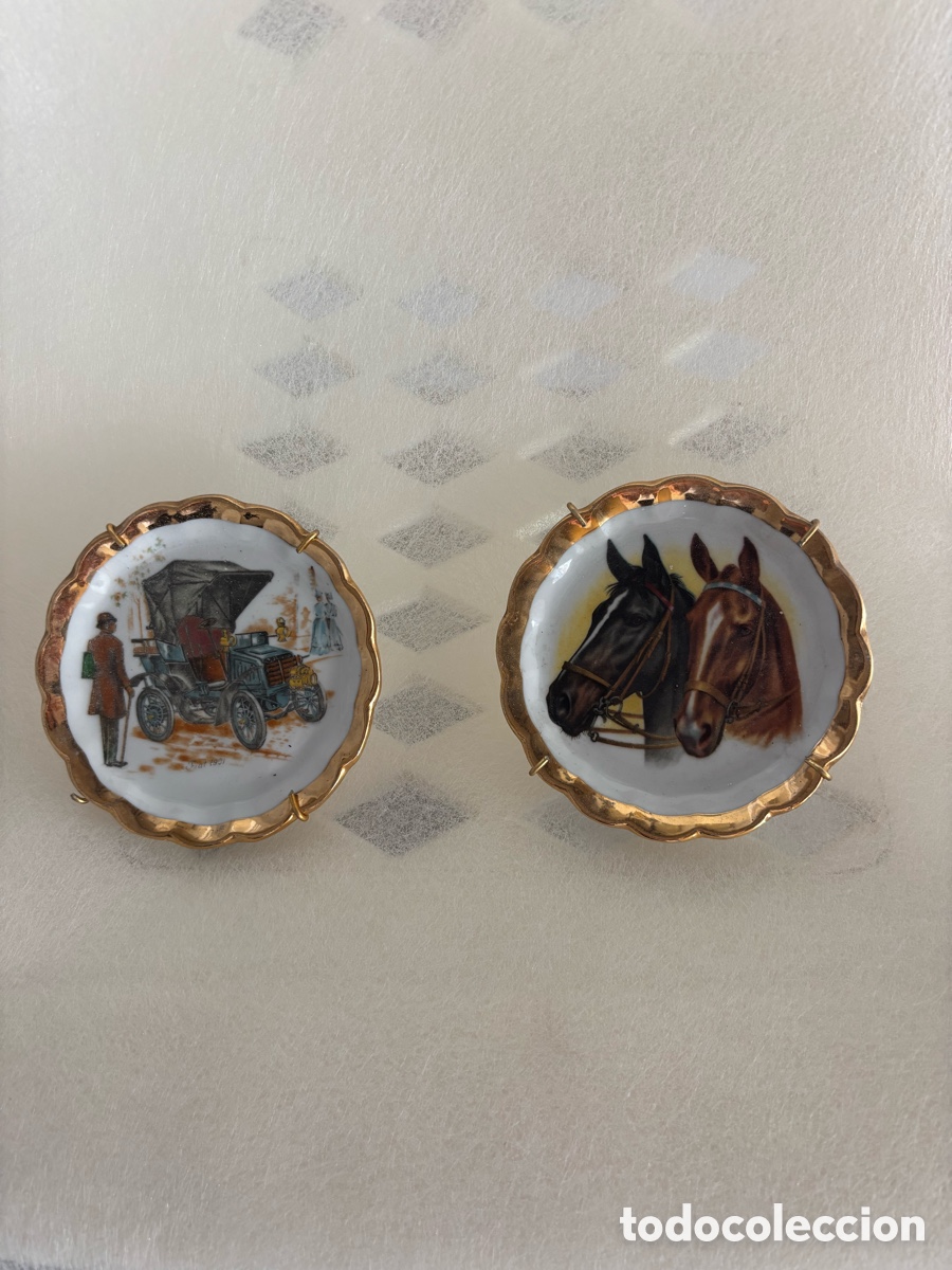 Antig&uuml;edades: Ceniceros porcelana tama&ntilde;o peque&ntilde;o de 1978