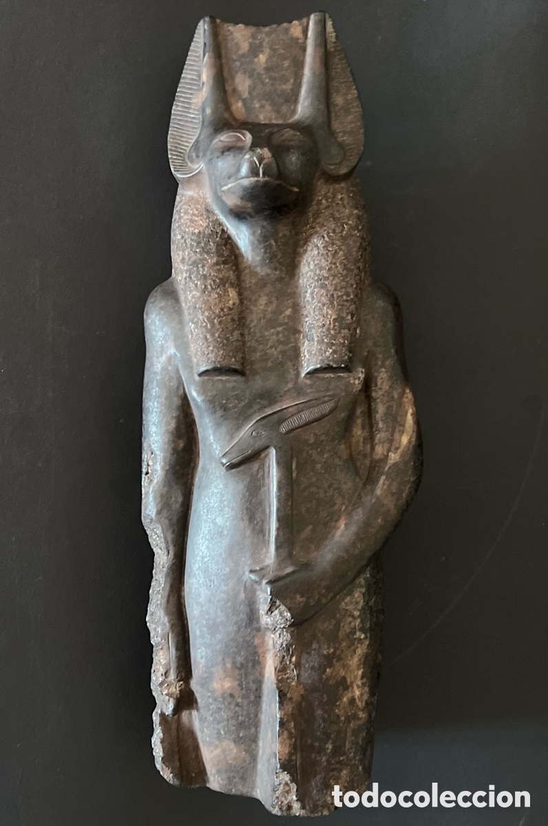 Antig&uuml;edades: Anubis Anpu Dios del inframundo - Foto 4