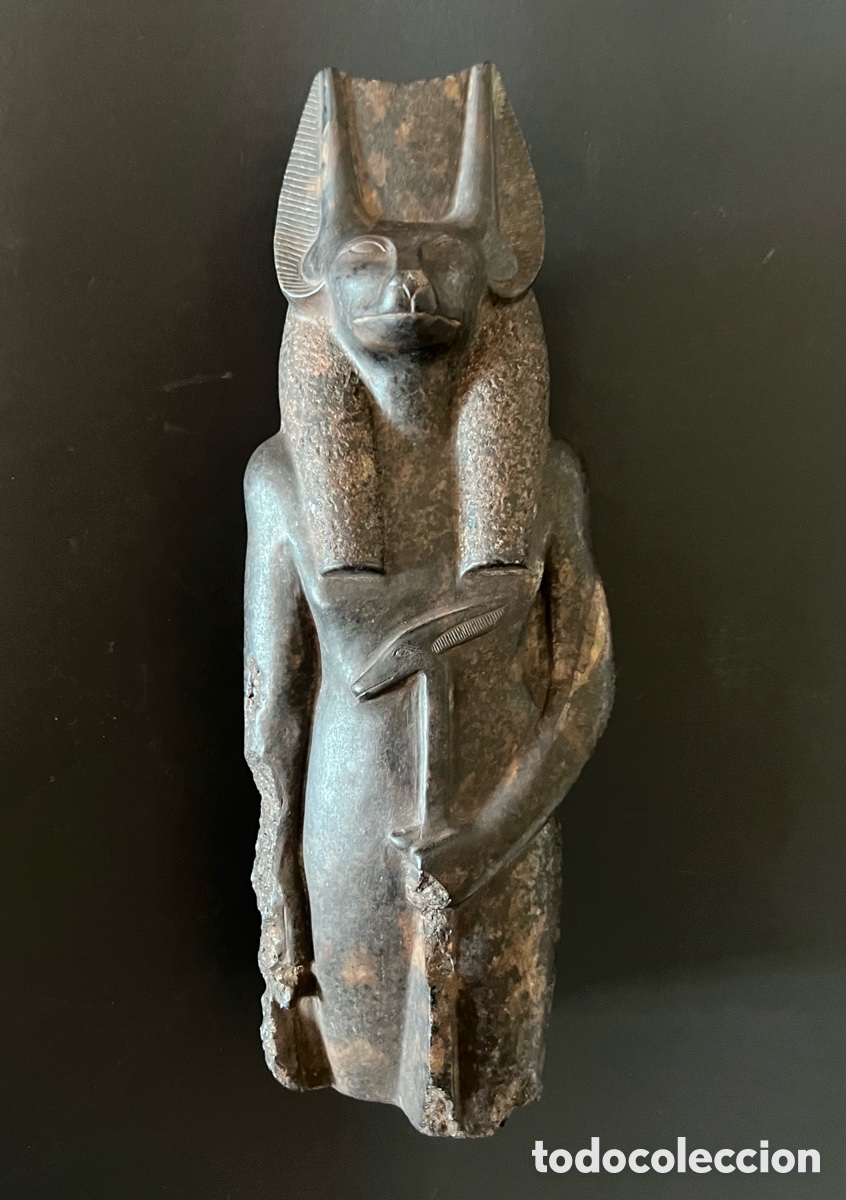 Antig&uuml;edades: Anubis Anpu Dios del inframundo - Foto 8