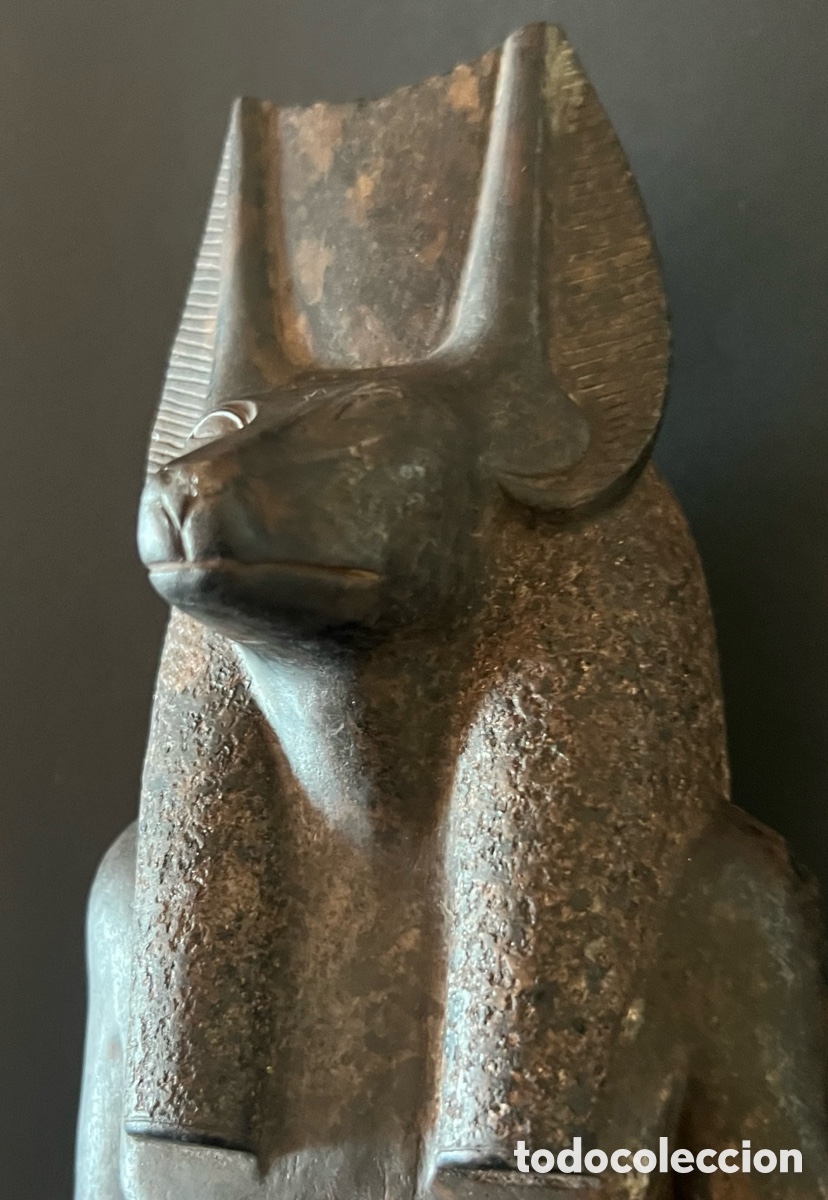 Antig&uuml;edades: Anubis Anpu Dios del inframundo - Foto 9