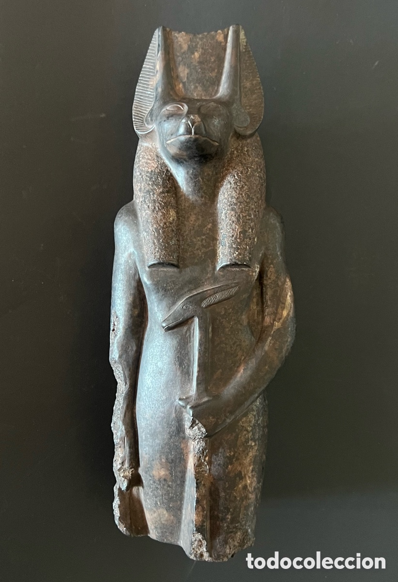Antig&uuml;edades: Anubis Anpu Dios del inframundo - Foto 11