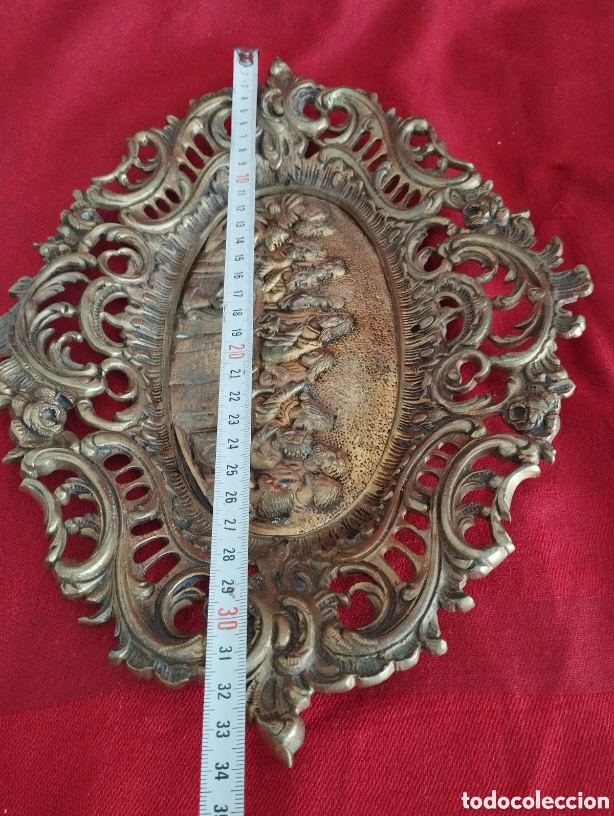 Antig&uuml;edades: &Uacute;ltima Cena bronce antiguo. - Foto 10