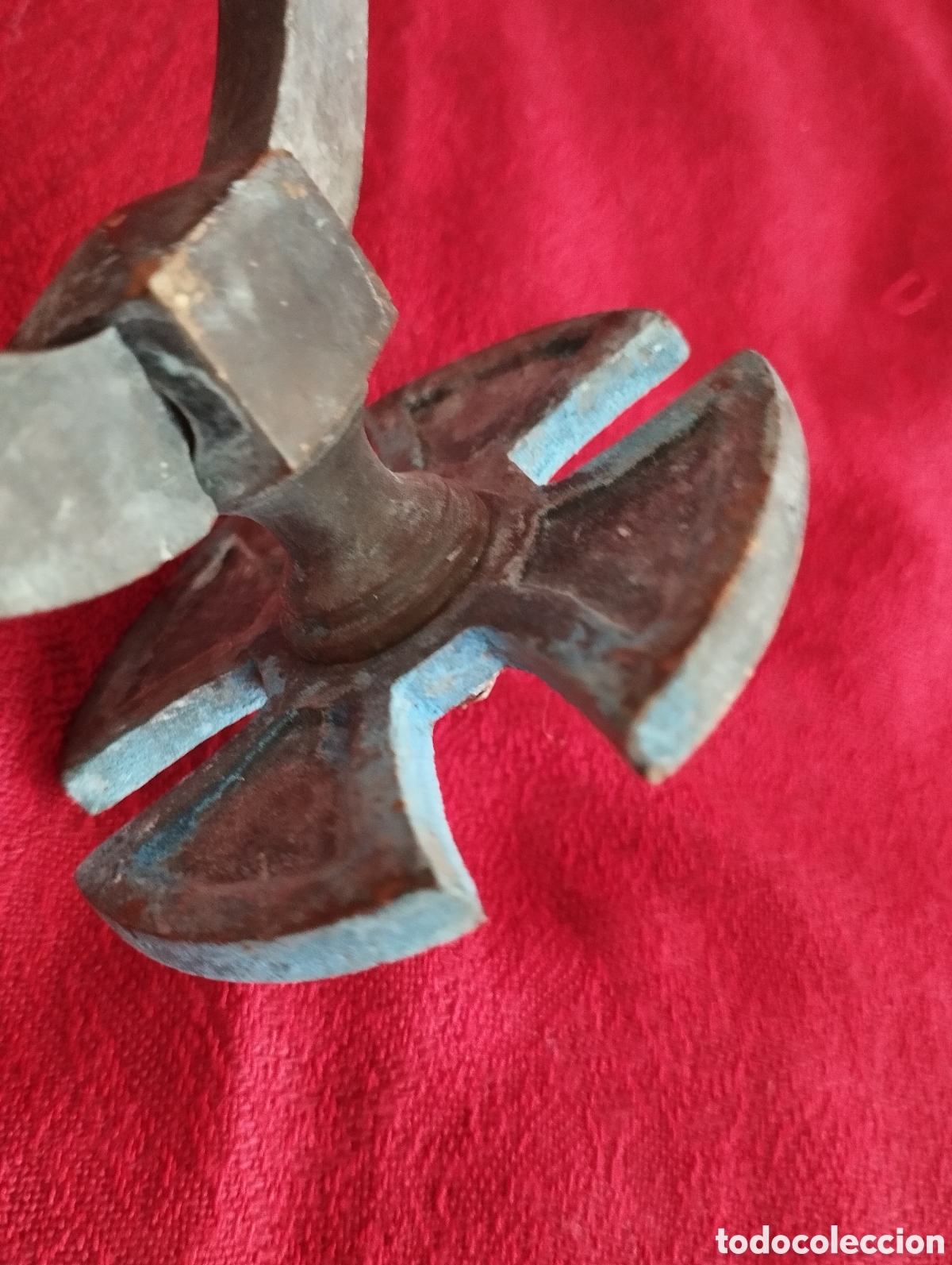 Antig&uuml;edades: Antiguas Aldabas de Iglesia Bronce. - Foto 12