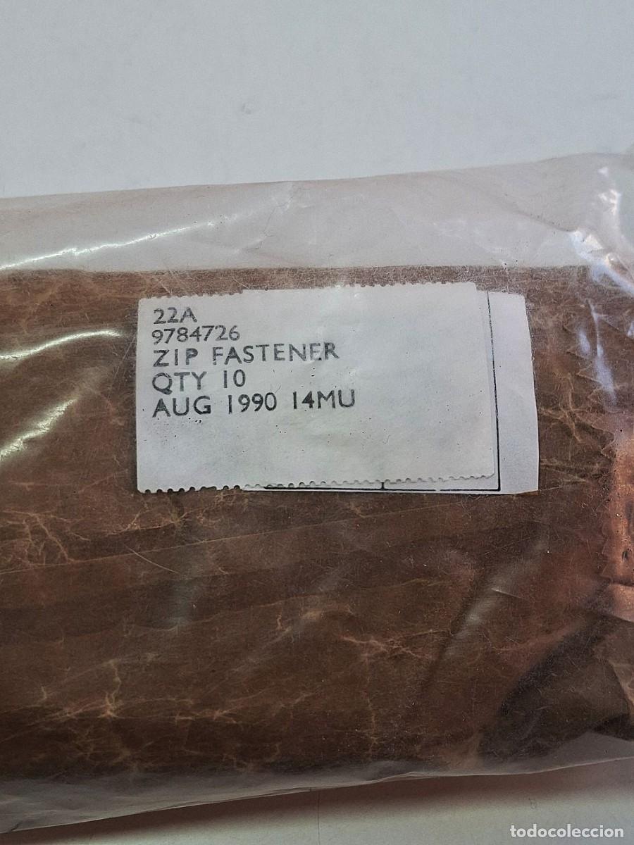 Antig&uuml;edades: CREMALLERAS VINTAGE DE COLECCI&Oacute;N (ZIP FASTENER) 10 UNIDADES